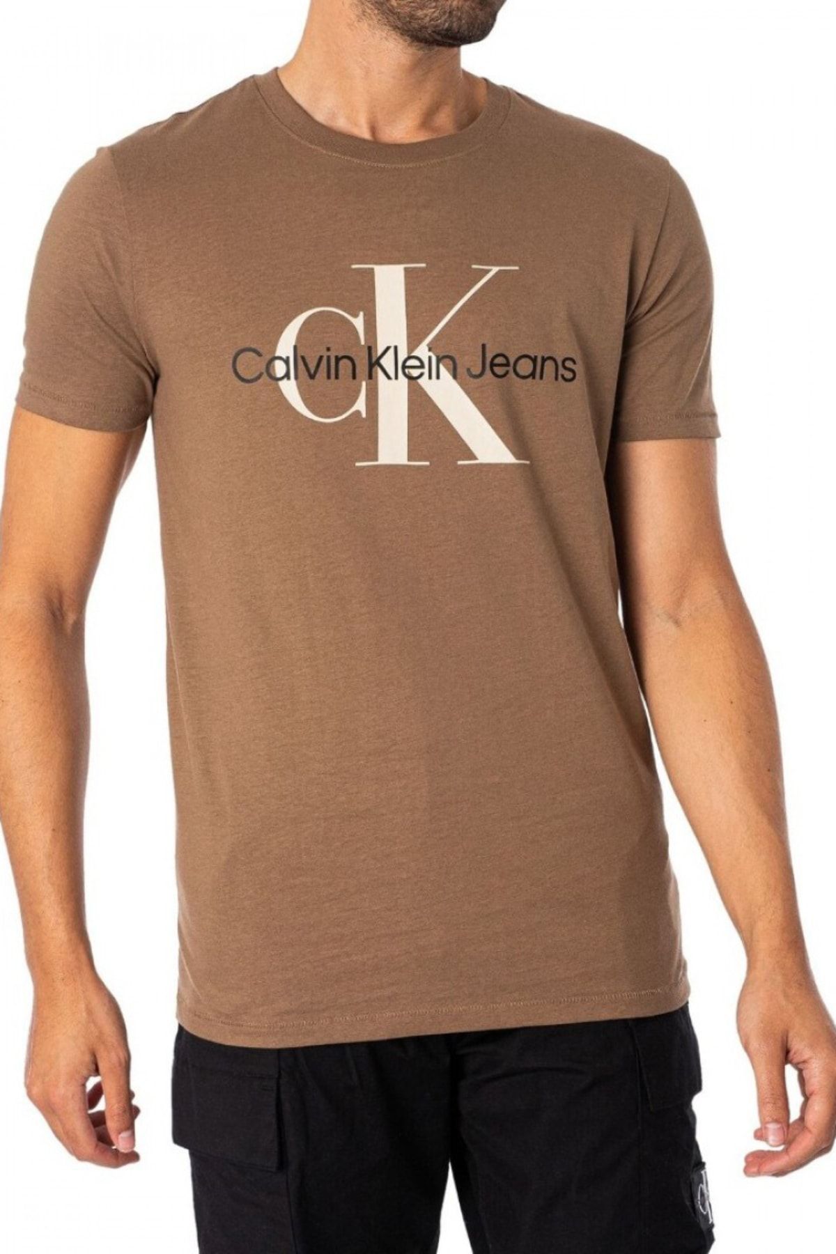 Calvin Klein Açık Kahverengi Erkek Tişört (model Kodu :j30j320806 )
