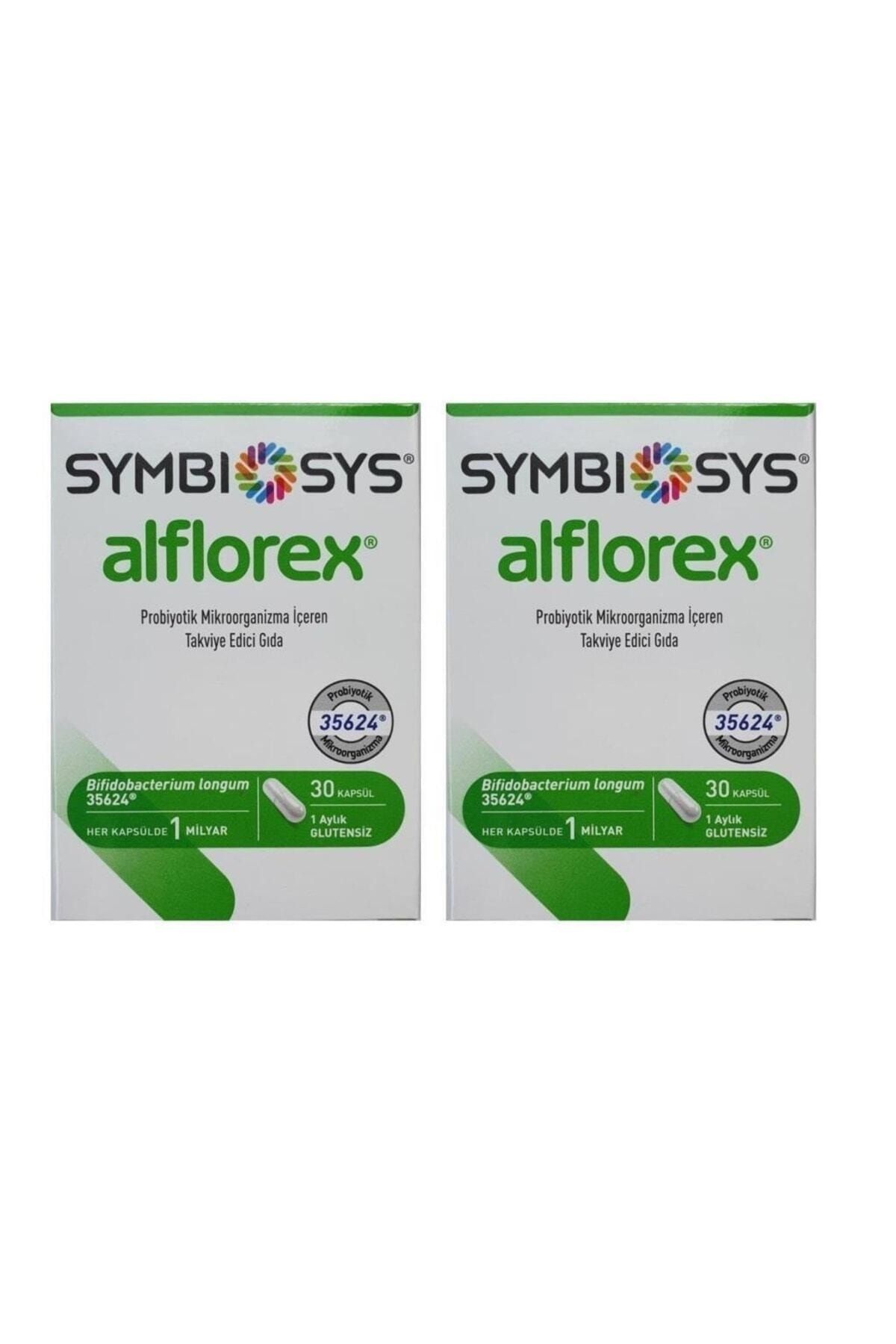 Alflorex Symbiosys Probiyotik 30 Kapsül 2 Kutu