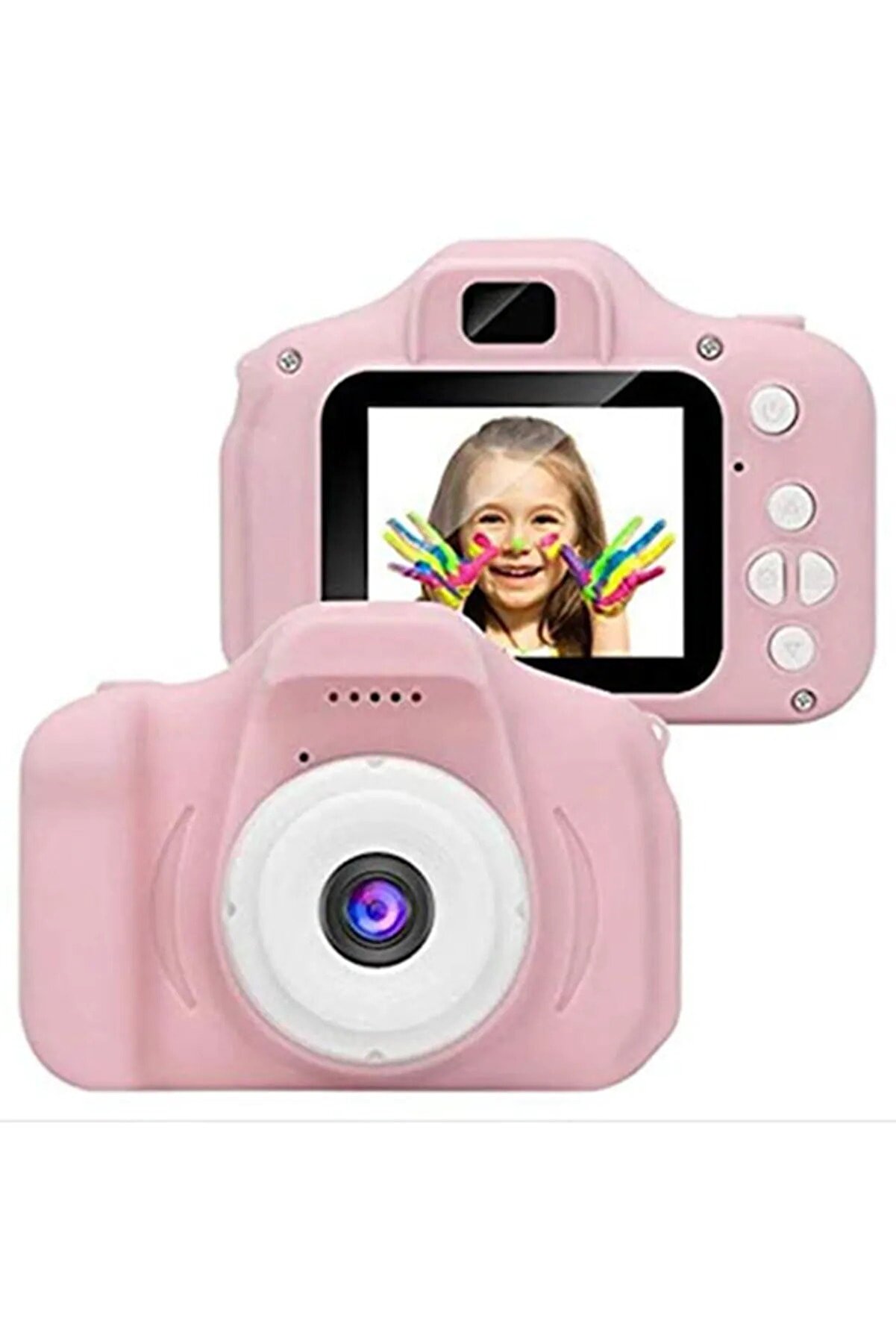 İTHALCİM Dijital Fotoğraf Makinesi Çocuk Mini 1080p Hd Kamera Selfie