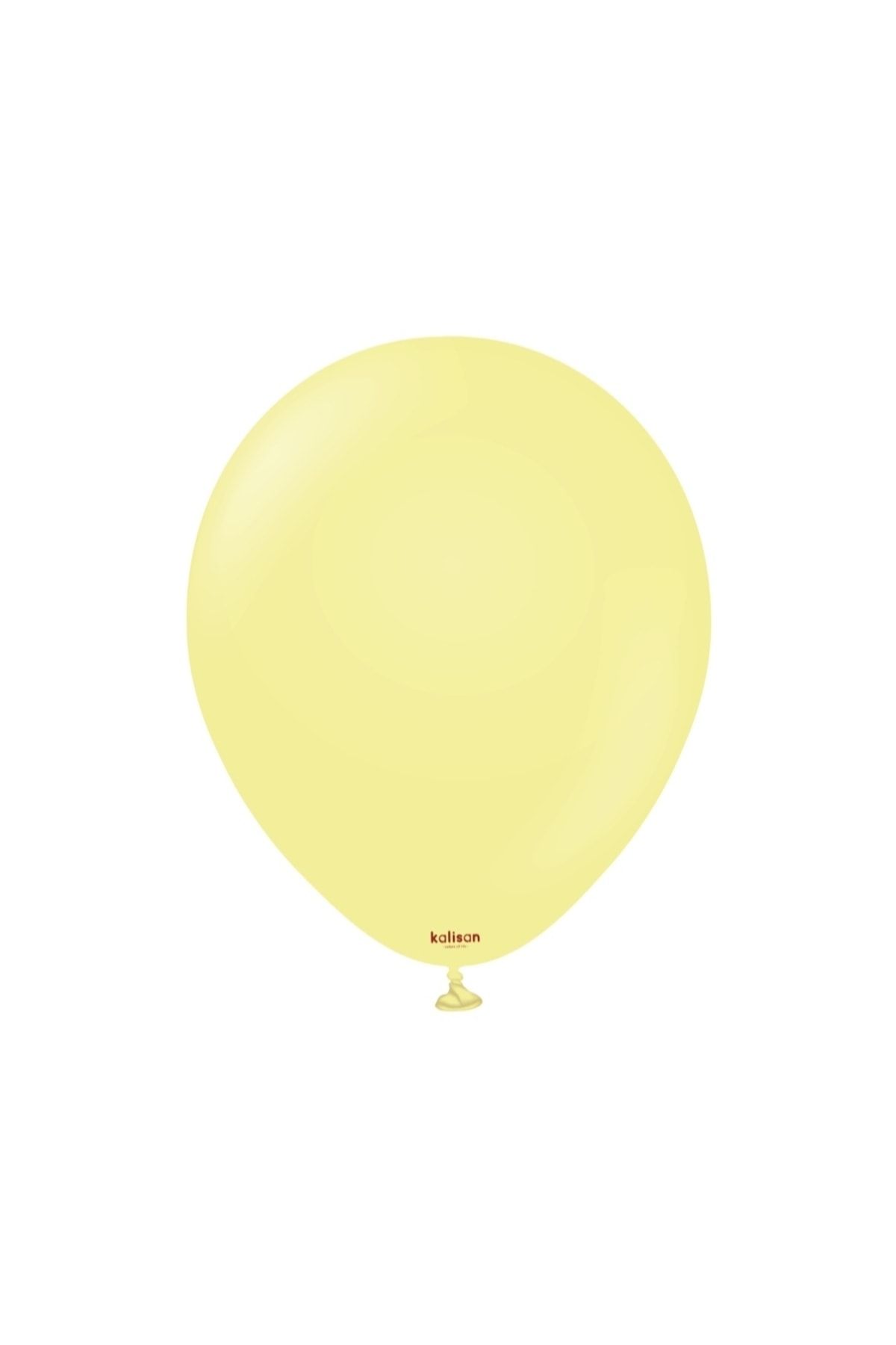 Kalisan 20' Li Makaron Sarı Lateks Balon Paket
