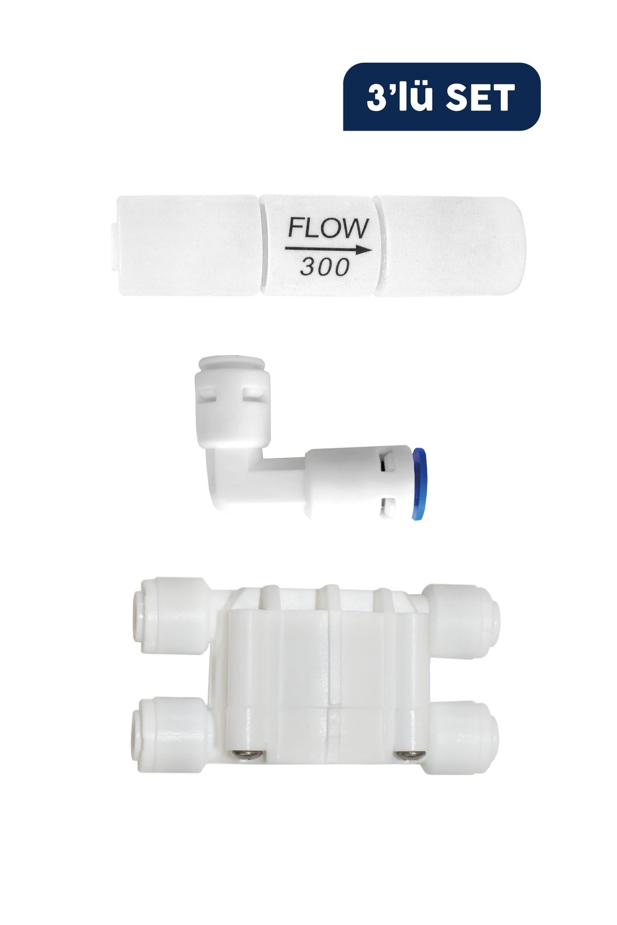 H-MAX Reverse Osmosis System Su Arıtma Cihazları Için Atık Kısıcı Flow - Check Walf Ve Shut Off - A0098