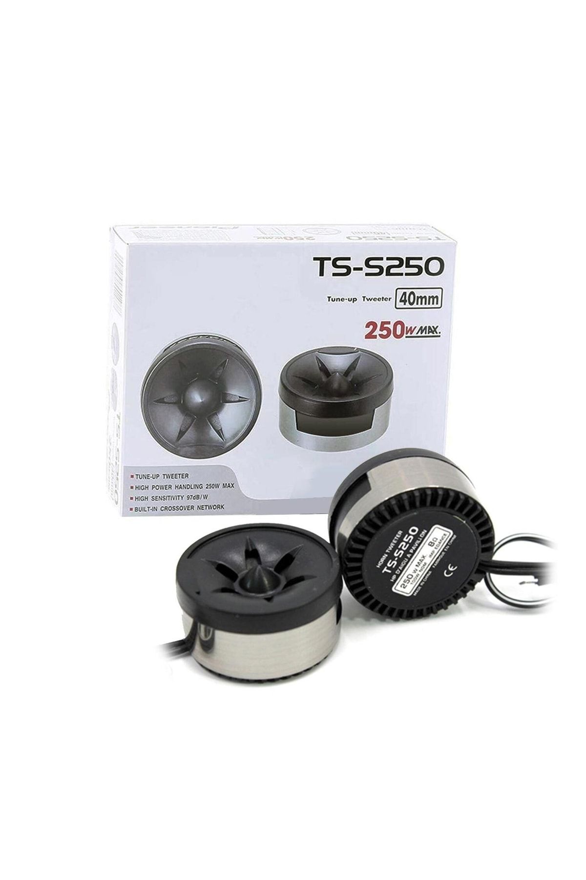 SAFE GROUP Fullsound Tweeter 40mm 250w 2 Adet Ts-s250