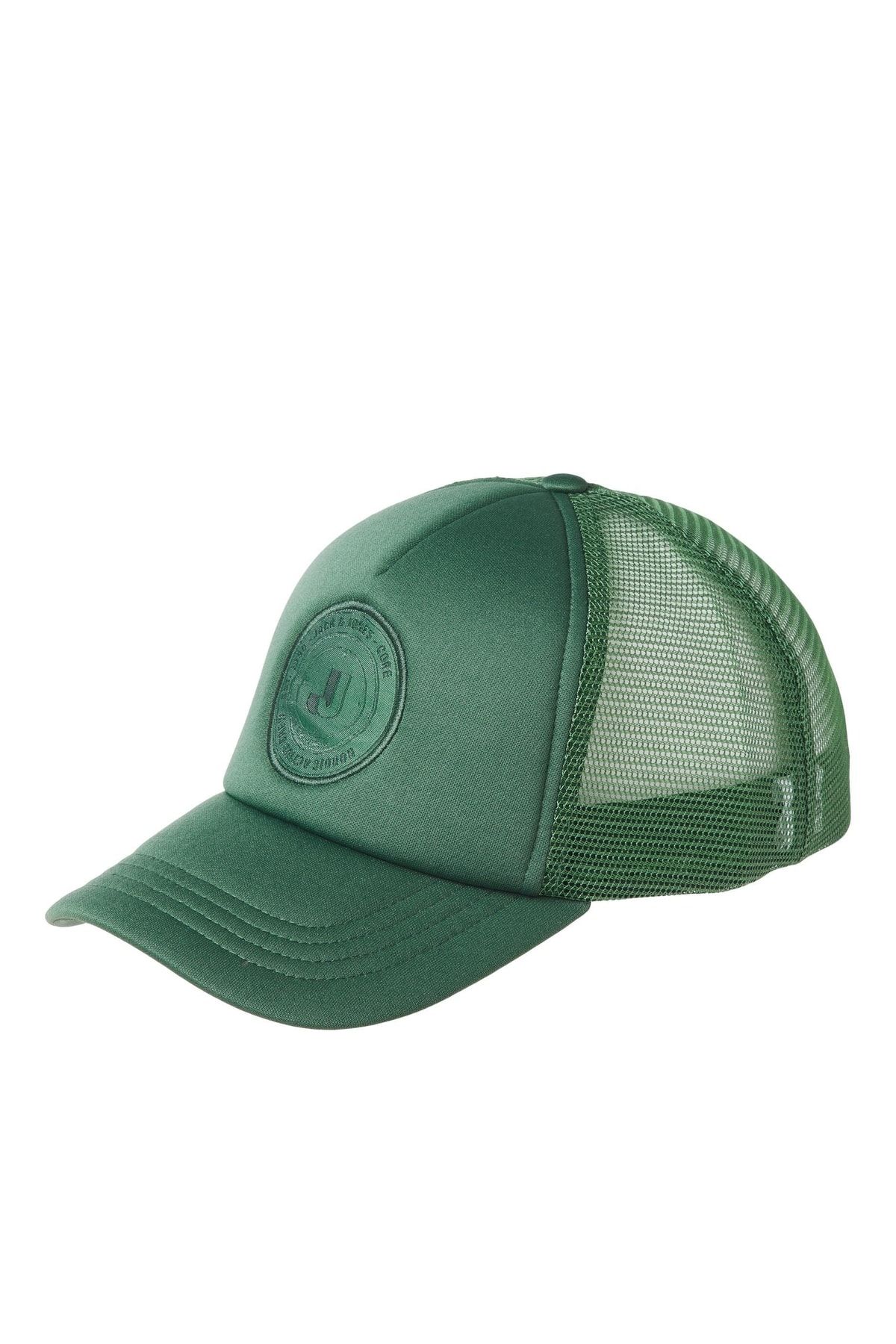 Jack & Jones Jack Jones Vıbes Trucker Cap Erkek Yeşil Şapka 12235601-21
