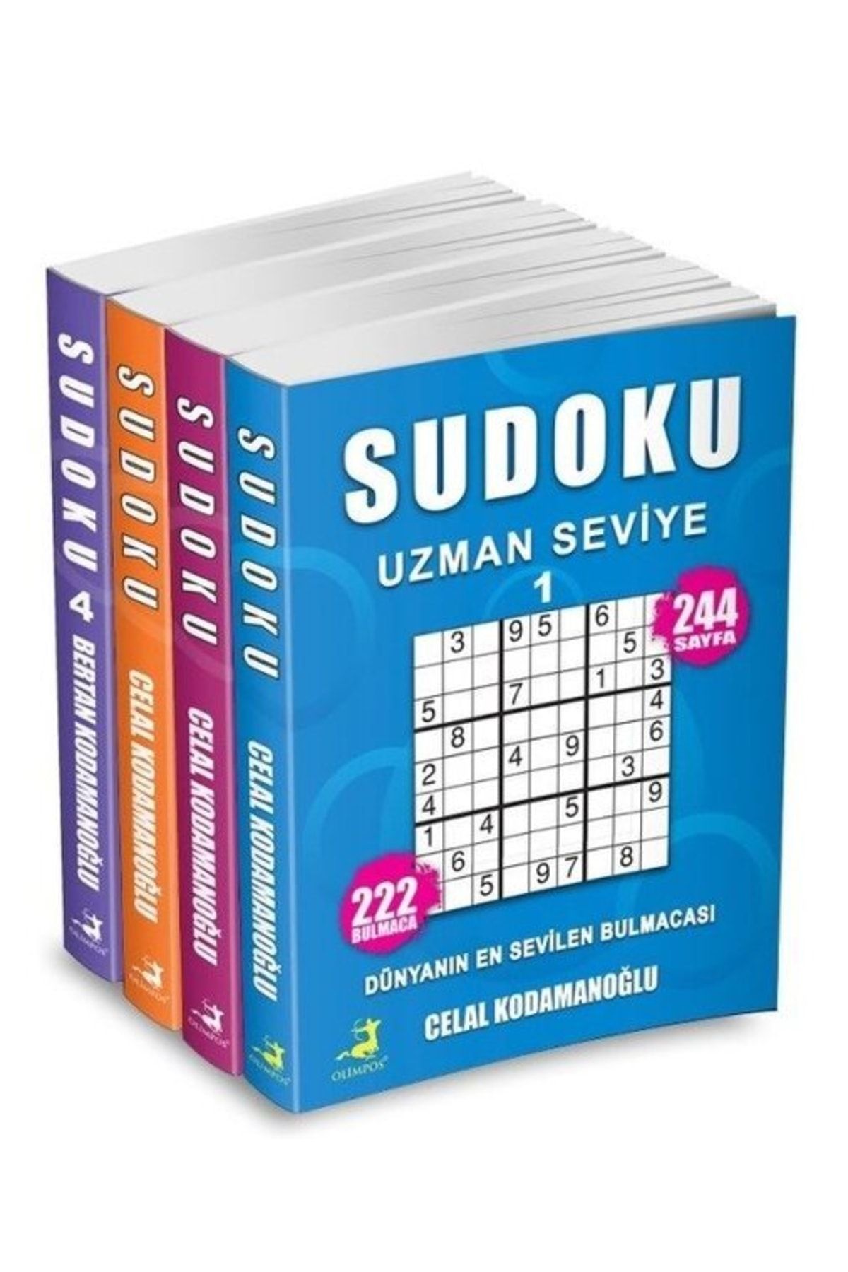 Olimpos Yayınları Sudoku Uzman Seviye Seti - 4 Kitap Takım