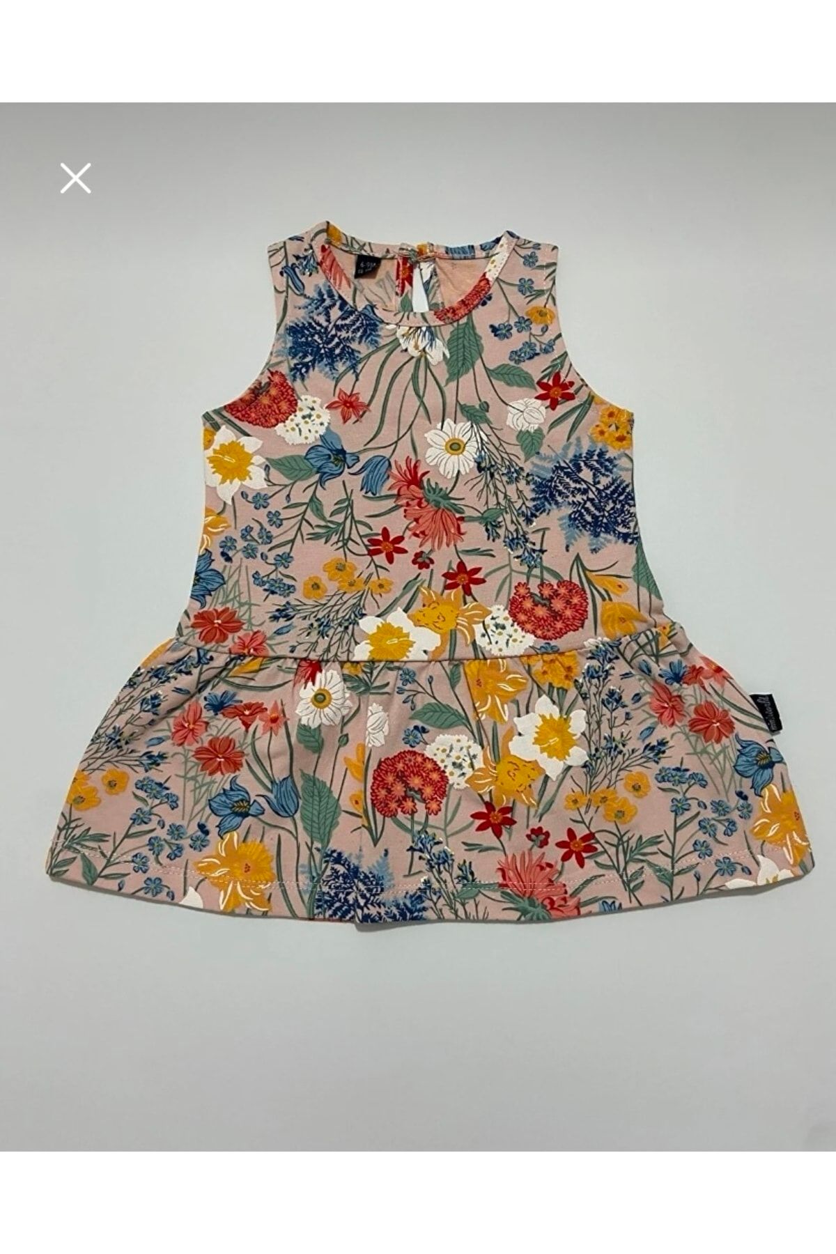 Miniworld Çiçek Bahçesi Kız Elbise