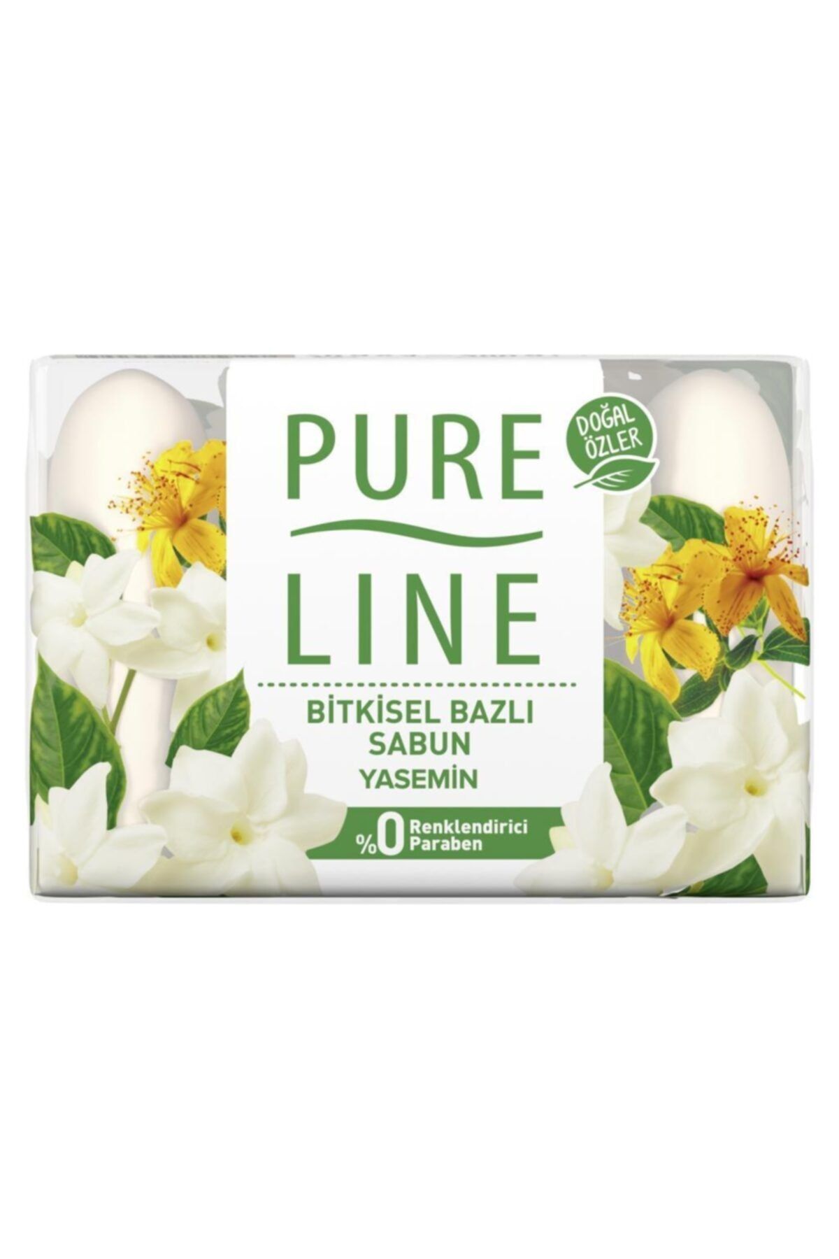 Pure Line Yasemin Doğal Özler Bitkisel Bazlı Sabun 4 X 70 gr
