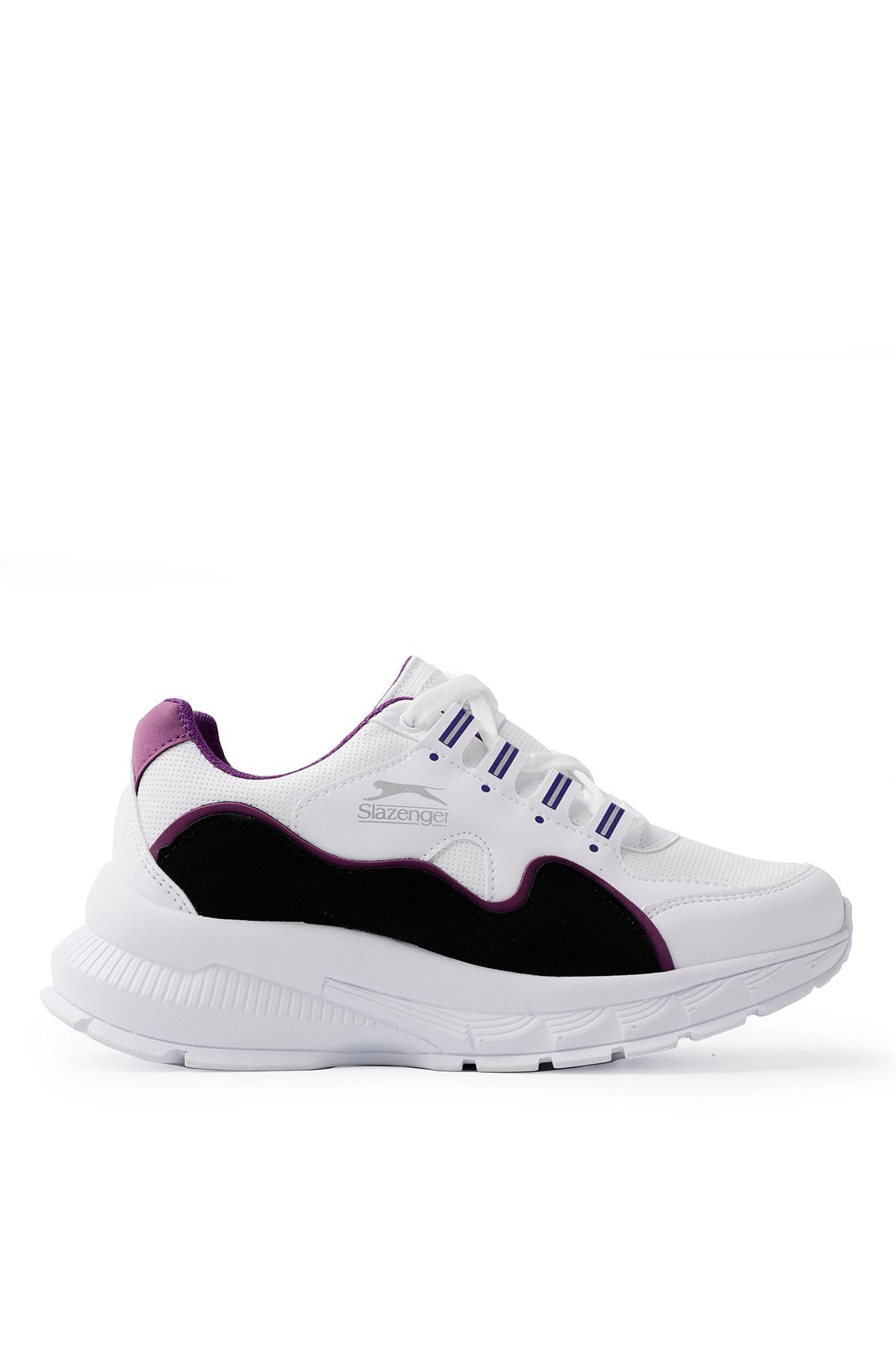 Slazenger Kerry Sneaker Kadın Ayakkabı Beyaz / Mor