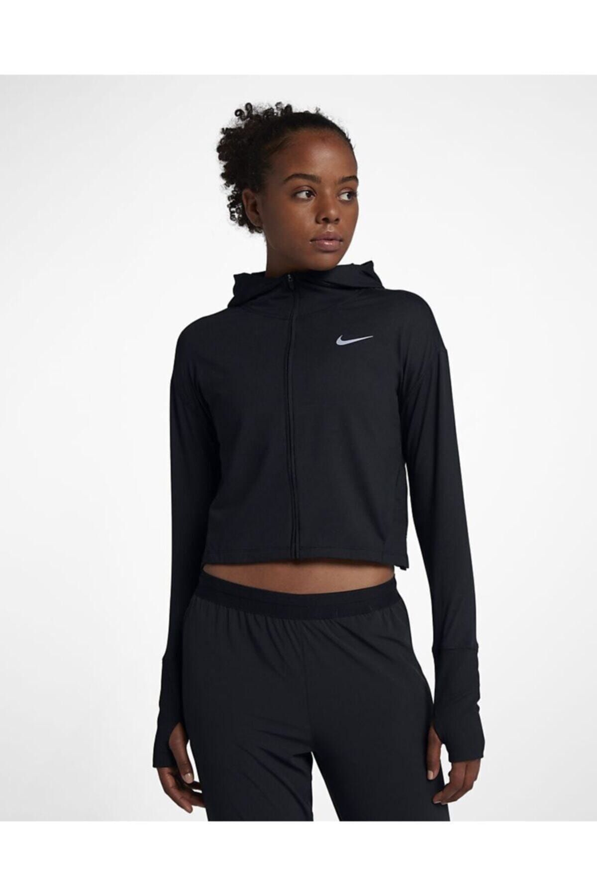 Nike Element Full-zip Running Hoodie Fw18 Kapüşonlu Kadın Ceket
