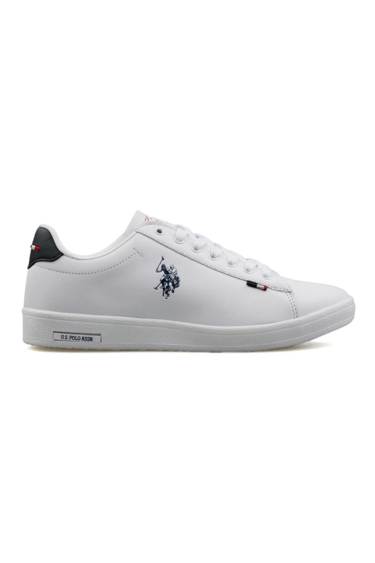 U.S. Polo Assn. FRANCO DHM Beyaz Kadın Sneaker Ayakkabı 100548974