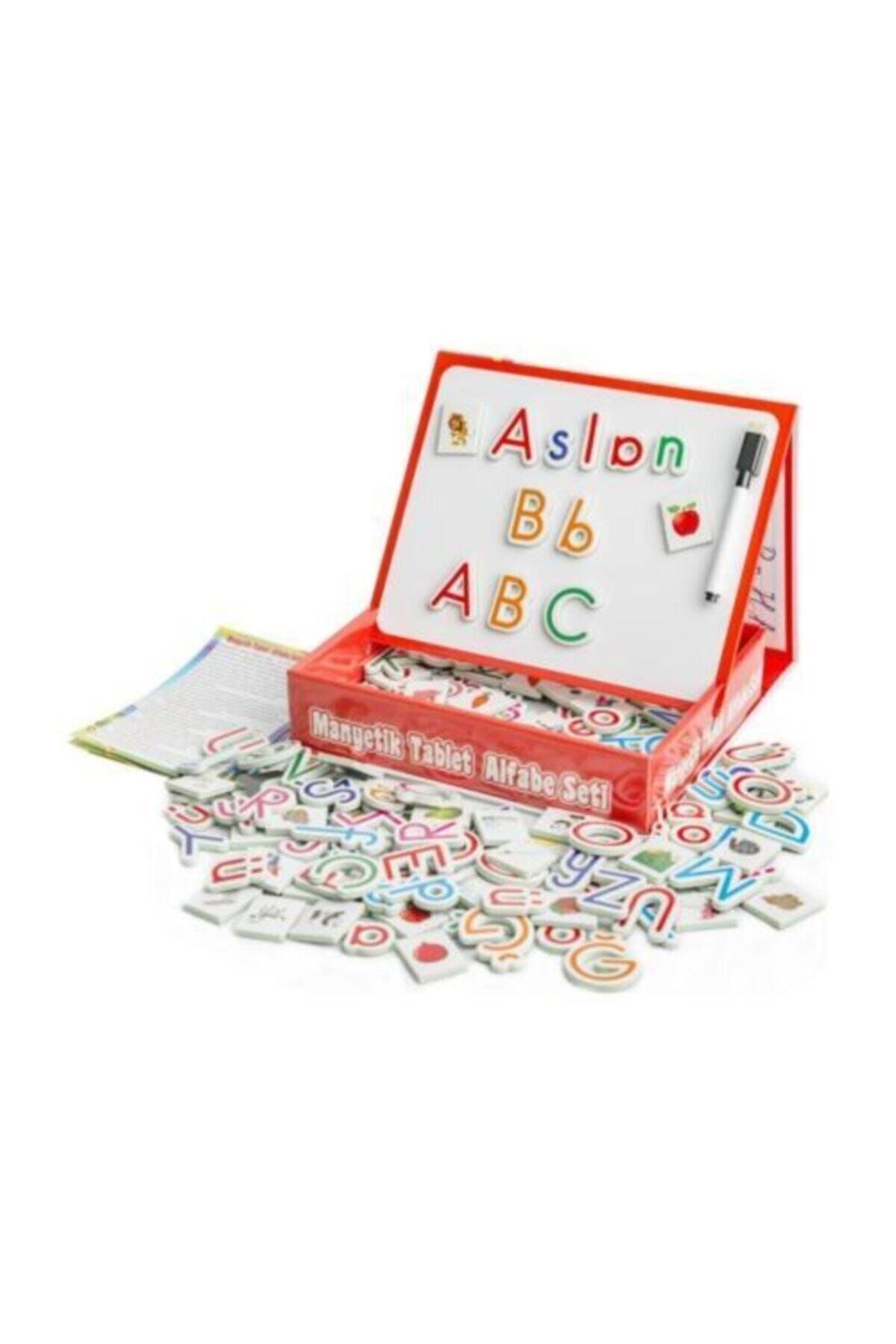 Diytoy Manyetik Tablet Tangram + Manyetik Tablet Alfabe + Kodlama + Deney Seti (4'lü Set)