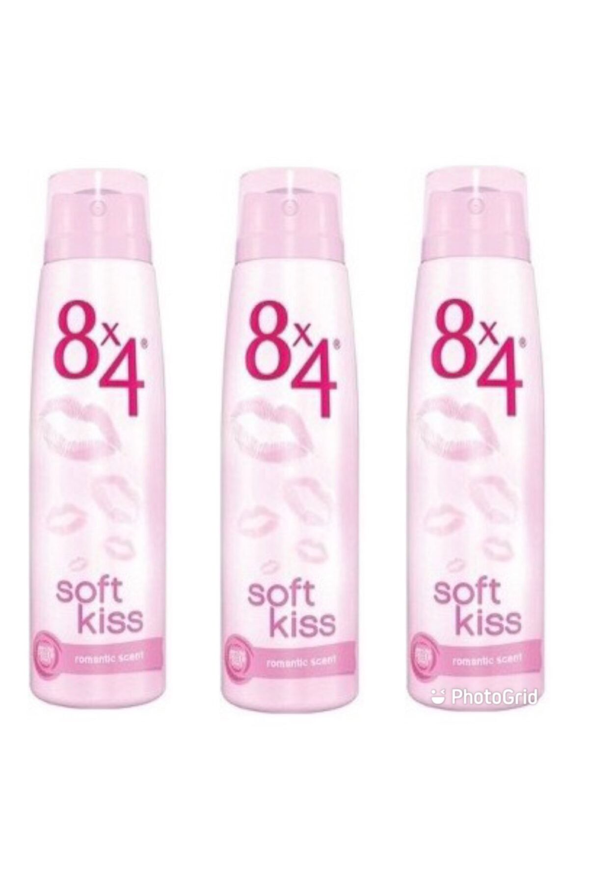8x4 Deodorant Soft Kiss 150 Ml Kadın 3'lü