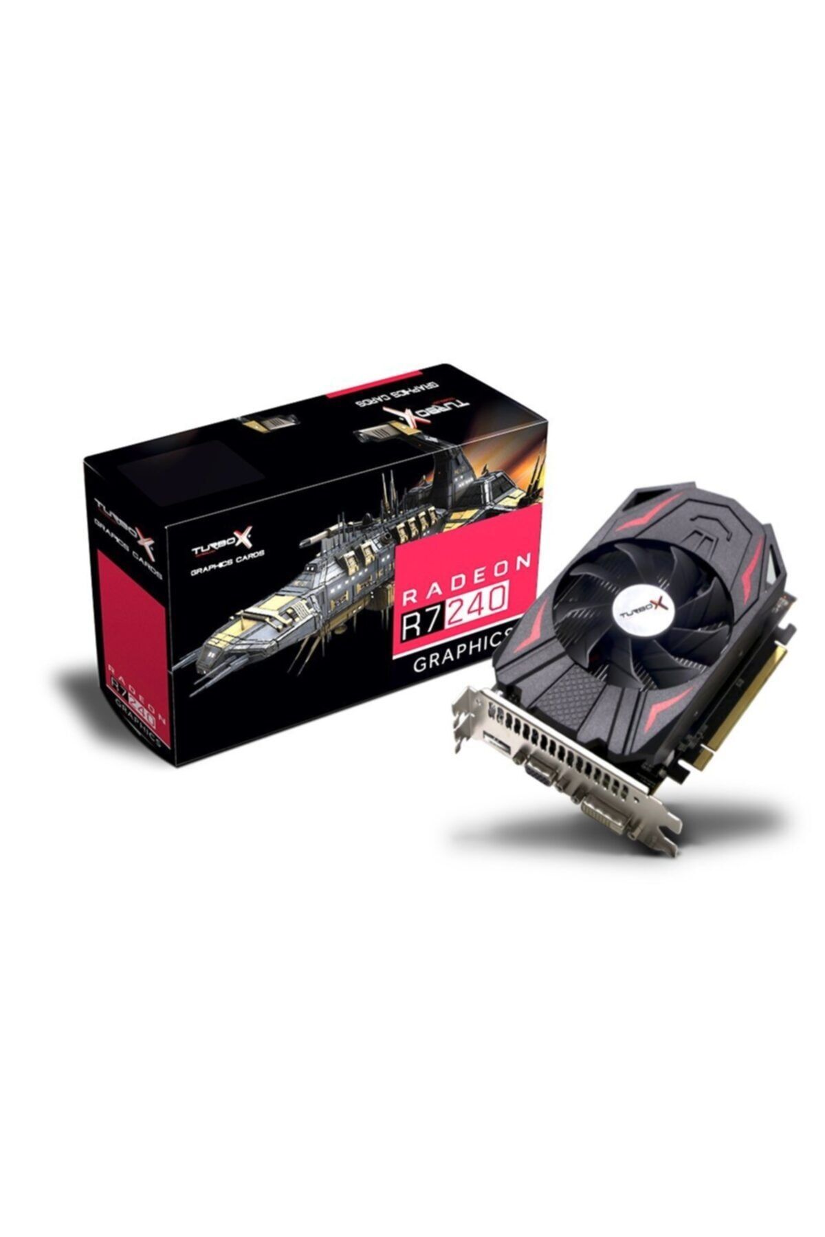 TURBOX Amd Radeon R7 240 4gb 128bit Gddr5 Hdmı Dvı Dx12 Ekran Kartı