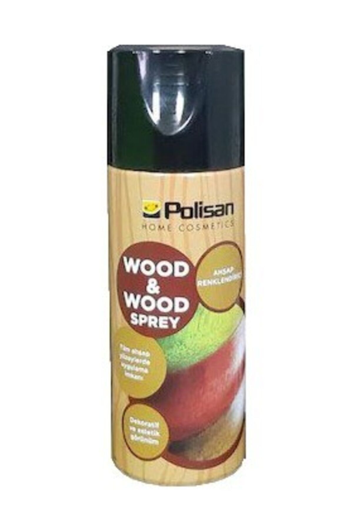 Polisan Wood-wood Ahşap Sprey Boya Yeşil 400ml - Aynı Gün Kargoda