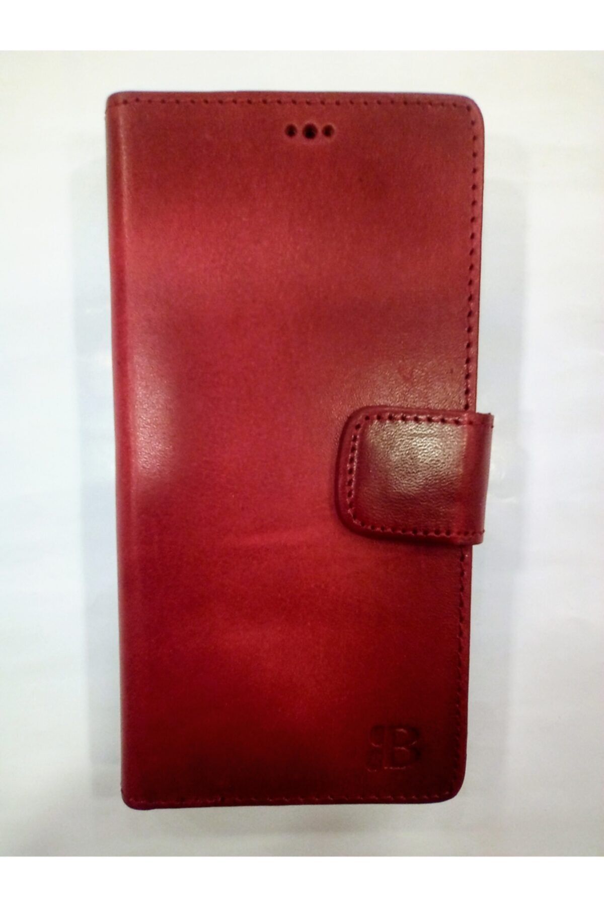 Burkley Deri Telefon Kılıfı Samsung Note 8 Kırmızı