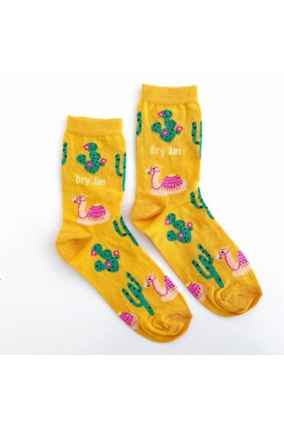 Bikutumutluluk Hediyelik - N293 - Sarı Develi Çorap