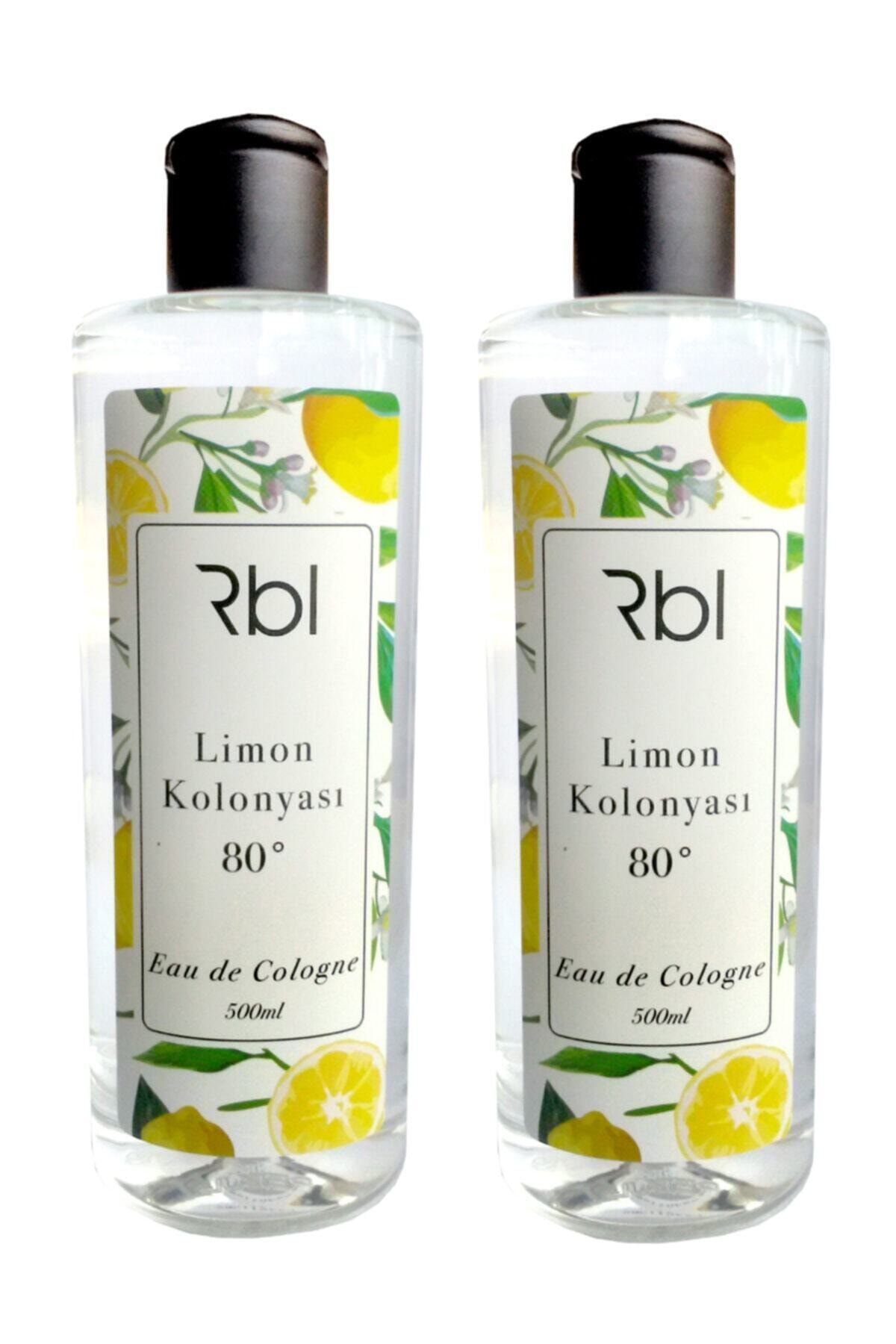 Rebul Rbl Limon Kolonyası 500 Ml X 2 Adet Toplam 1000 Ml Pet Şişe (diş Fırçası Hediyeli)