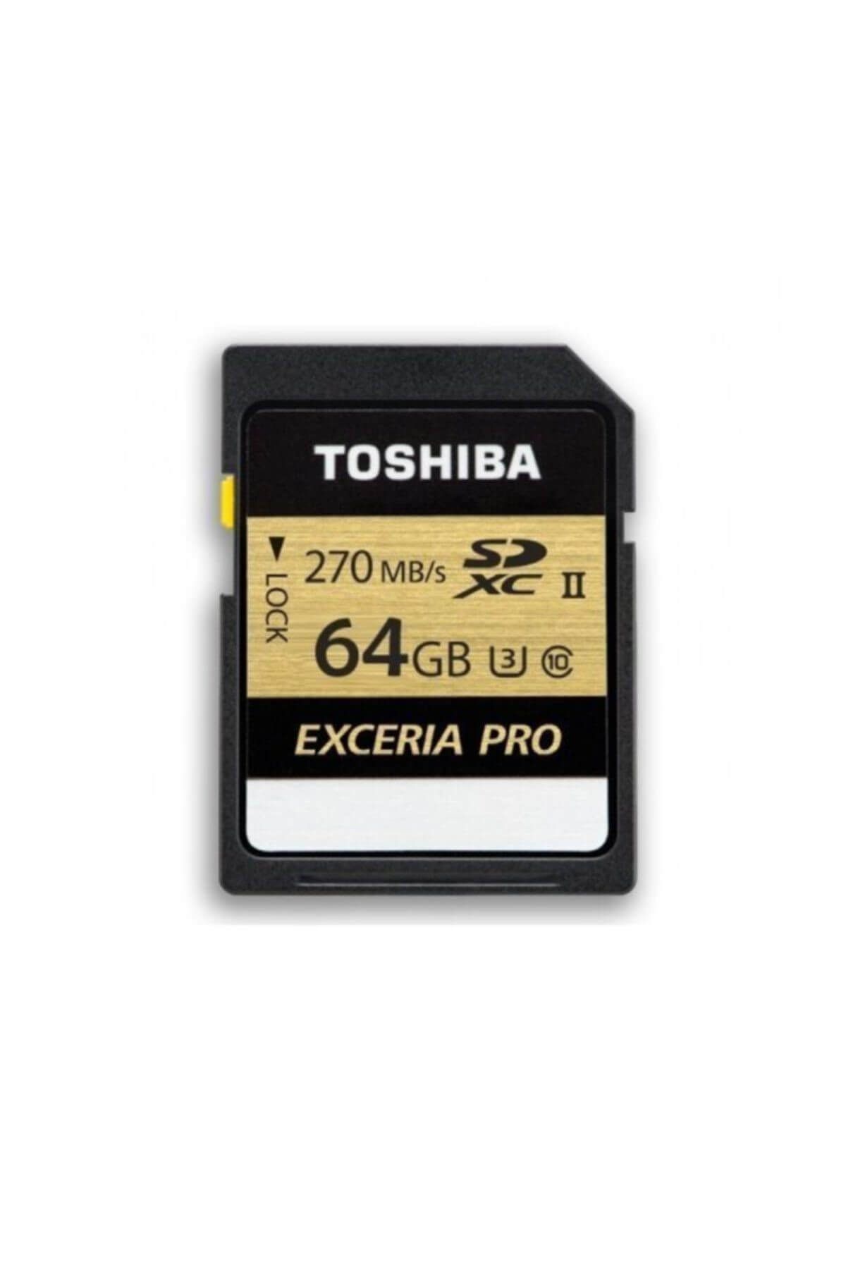 Toshiba 64GB SDXC UHS-II U3 270/250 (EXCERIA PRO)