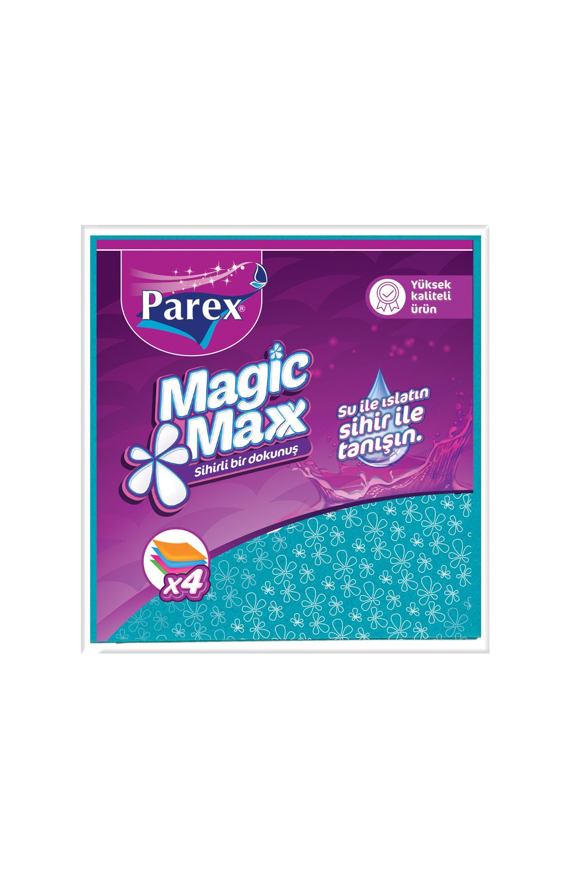 Parex 4'lü Magic Max Temizlik Bezi