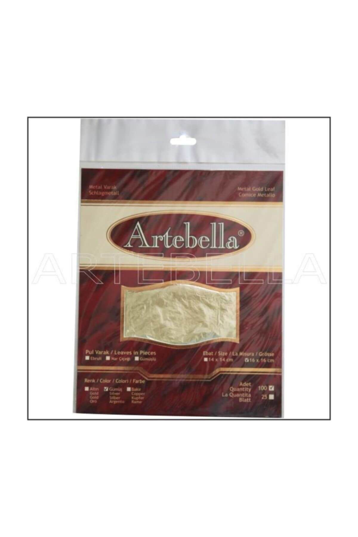 Artebella Mva100 Artebella Metal Varak Altın 16x16 Cm 100 Adet