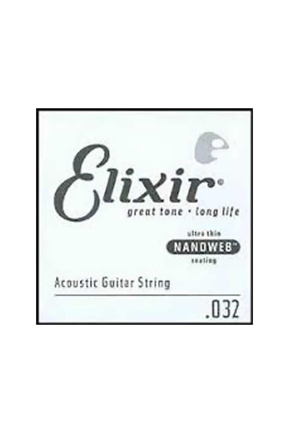 Elixir 032 Tek Bronz Akustik Gitar Teli (15132)