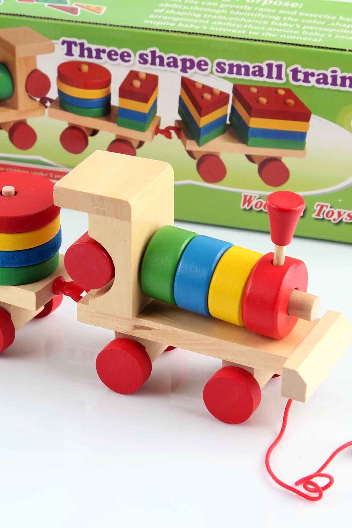 Toys Go Green Three Shape Small Trains /
