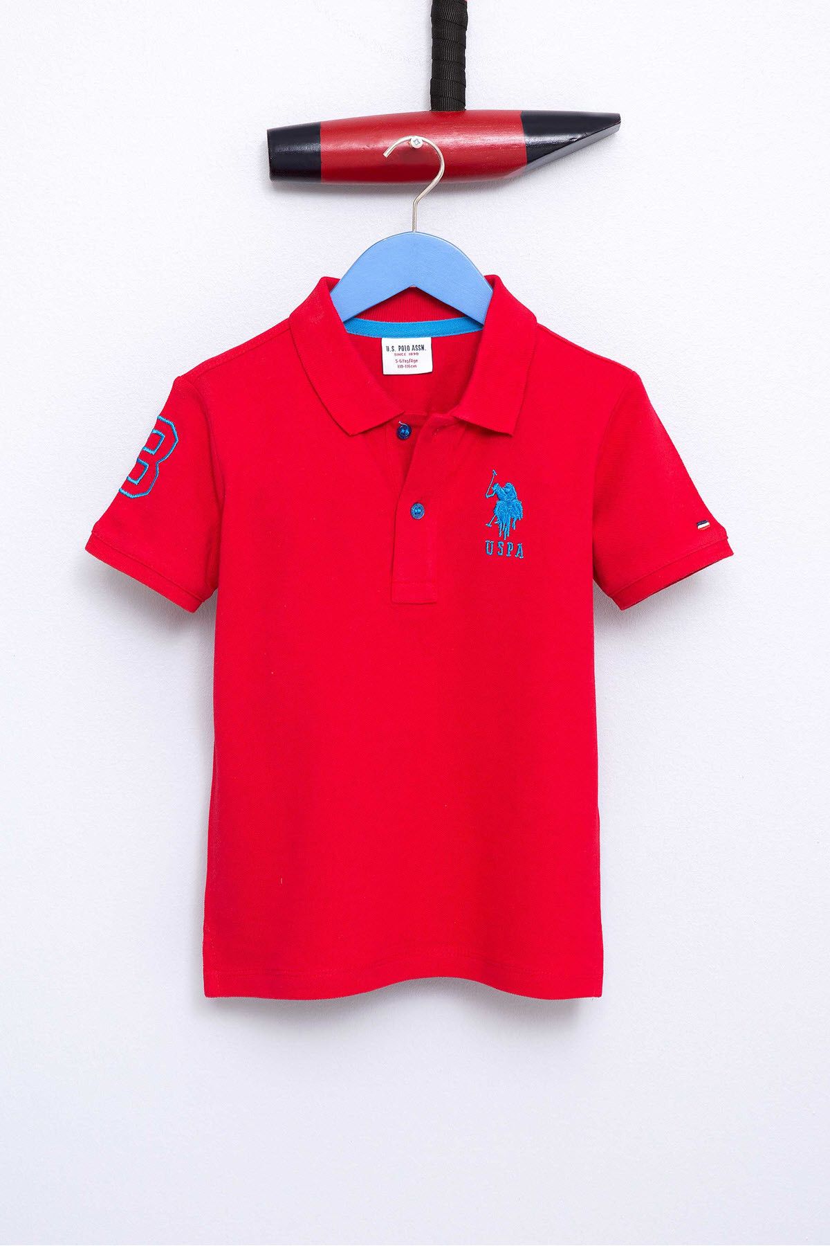 U.S. Polo Assn. Kırmızı Erkek Cocuk T-Shirt