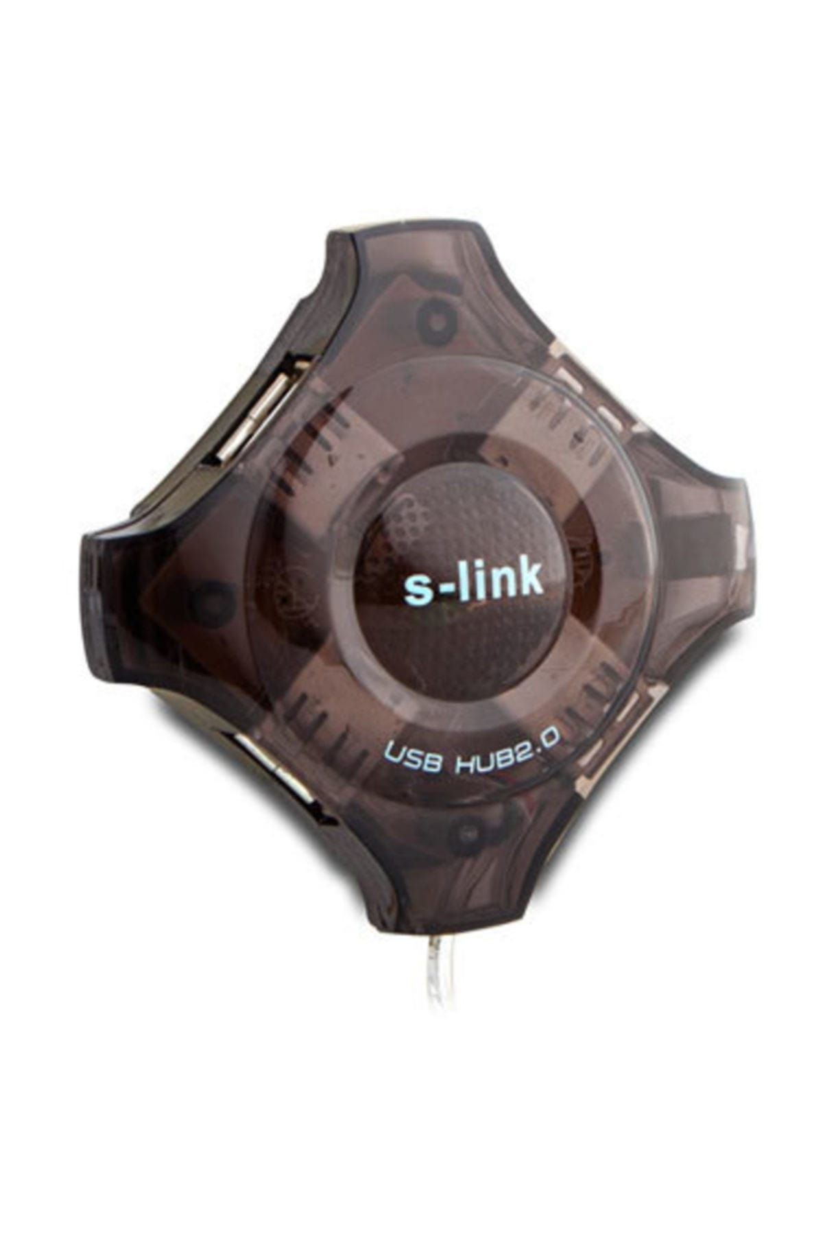 S-Link Yıldız Tasarımlı 4 Port Usb 2.0 Yıldız Usb Hub
