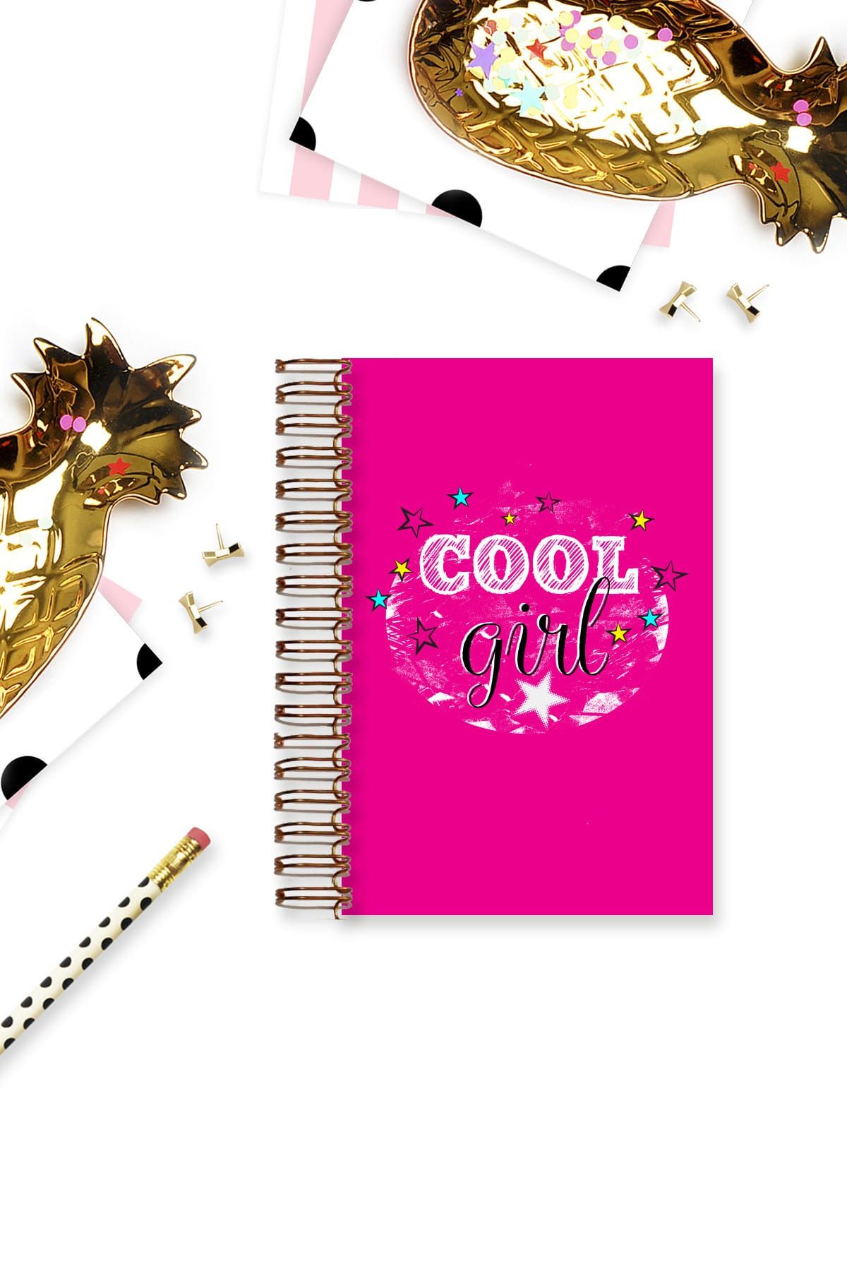 Miya Design Tarihsiz Mini Hayat Planlayıcı - Cool Girl