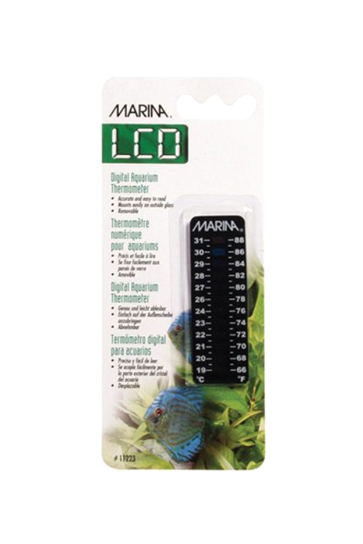 Marina LCD Akvaryum Termometre 11223