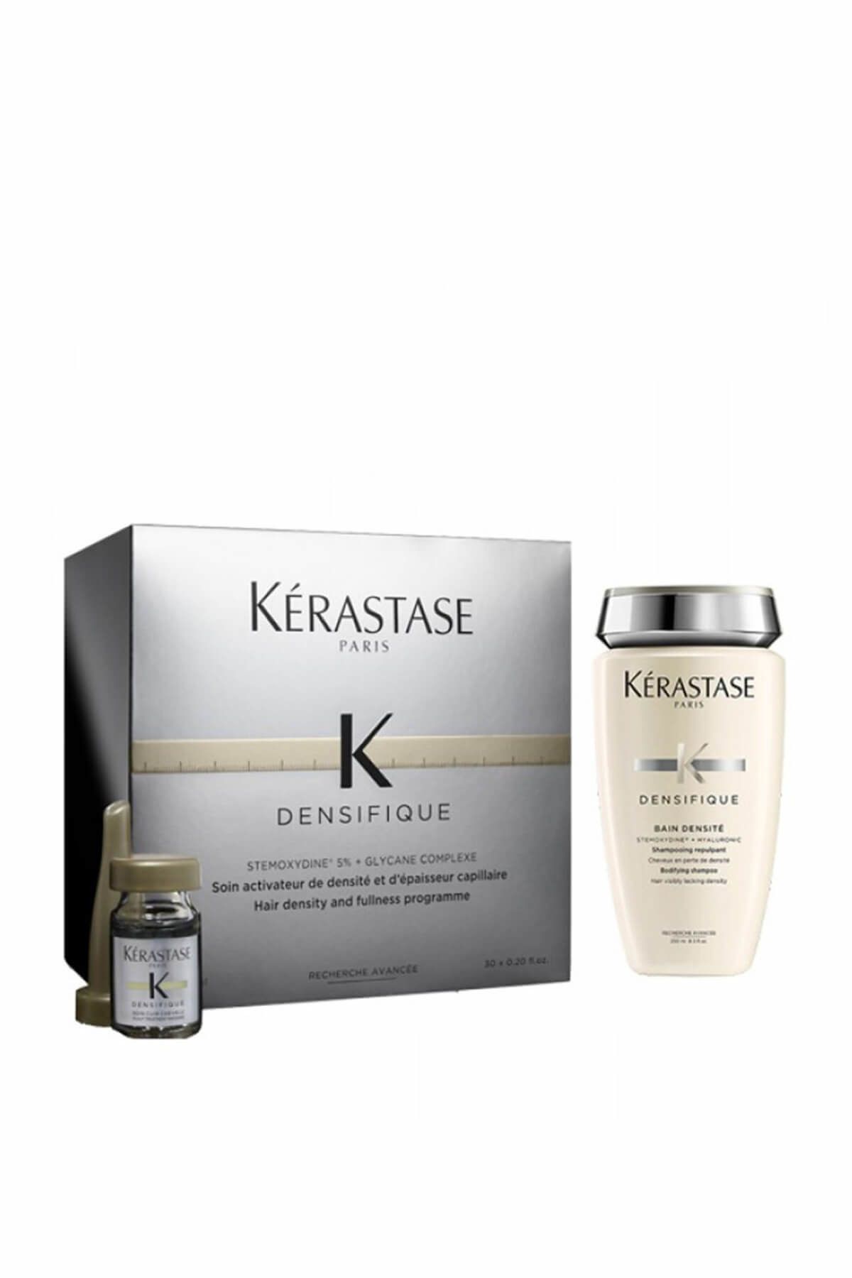 Kerastase Densifique Dökülen Saçlar için Yoğunlaştırıcı Serum ve Şampuan Seti 8690595029368