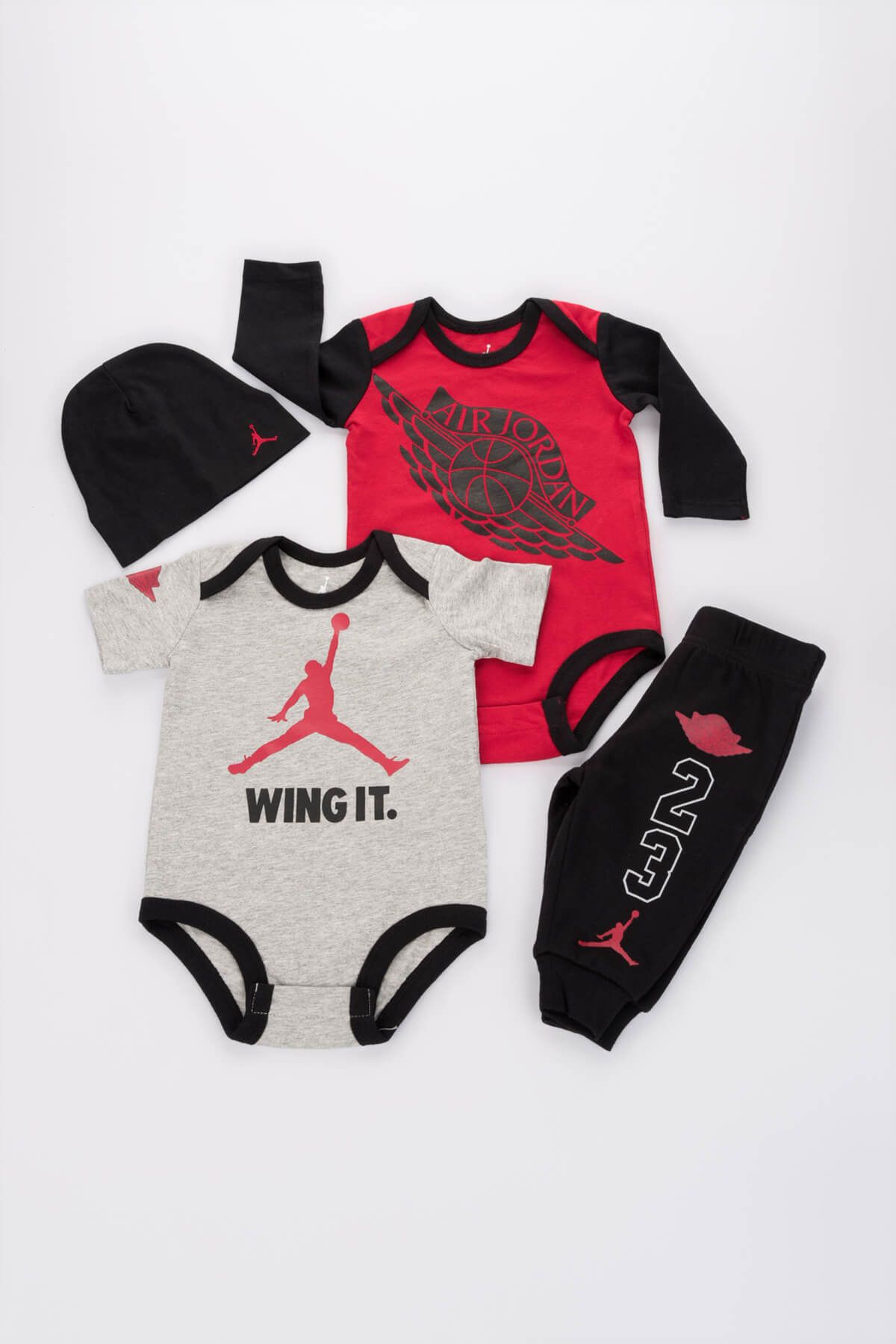 Nike Jordan Kırmızı Beyaz Erkek Bebek Takım 554088-023