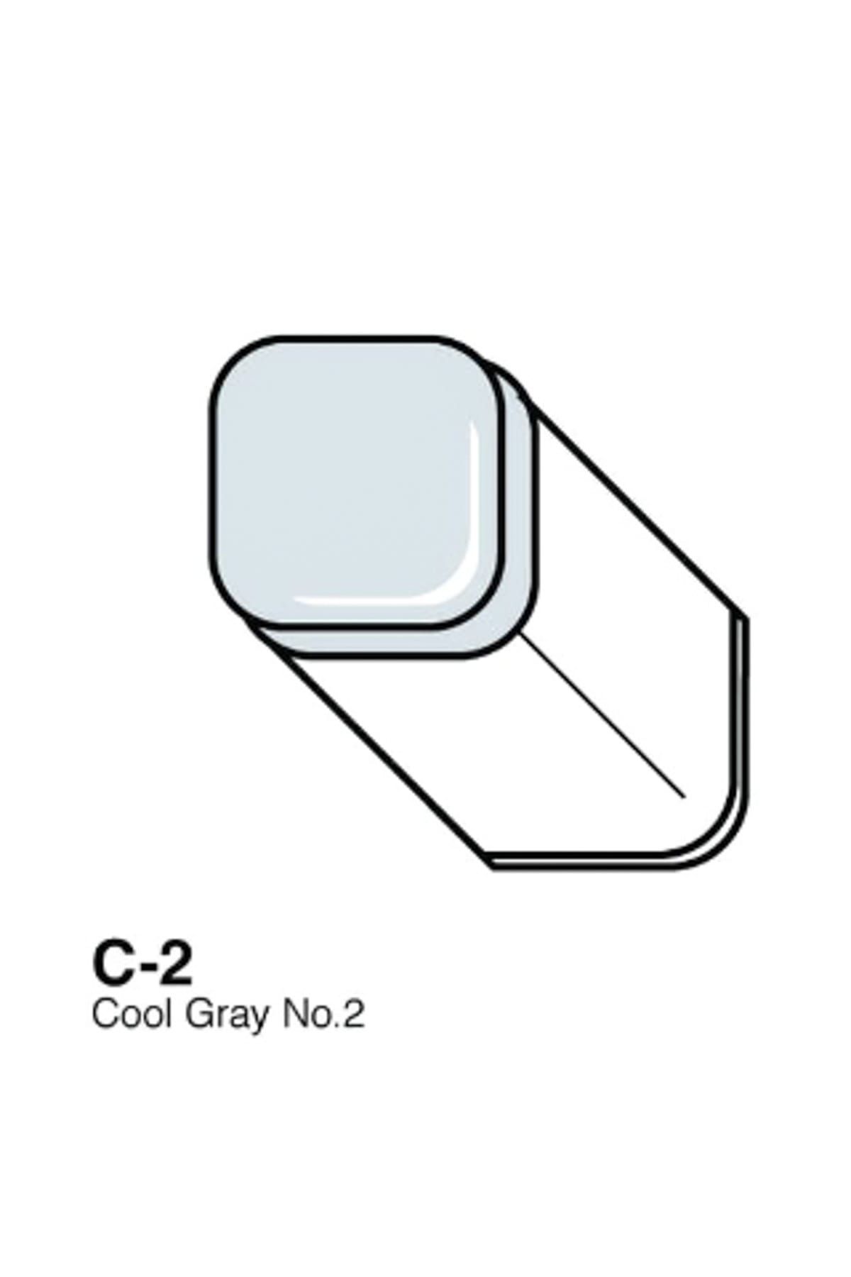 copic Marker Kalem Typ C - 2 Cool Gray
