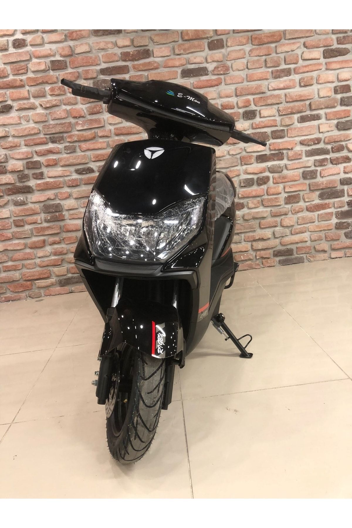 Mondial E-mon Rıgby Elektrikli Motosiklet Siyah