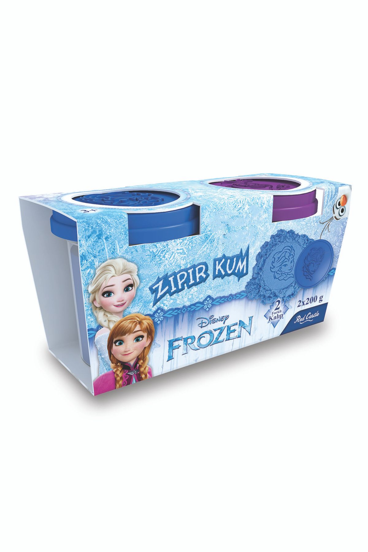 MYC Disney Frozen Karlar Ülkesi Zıpır Kum 2x200 G-red Castle Zkt-01