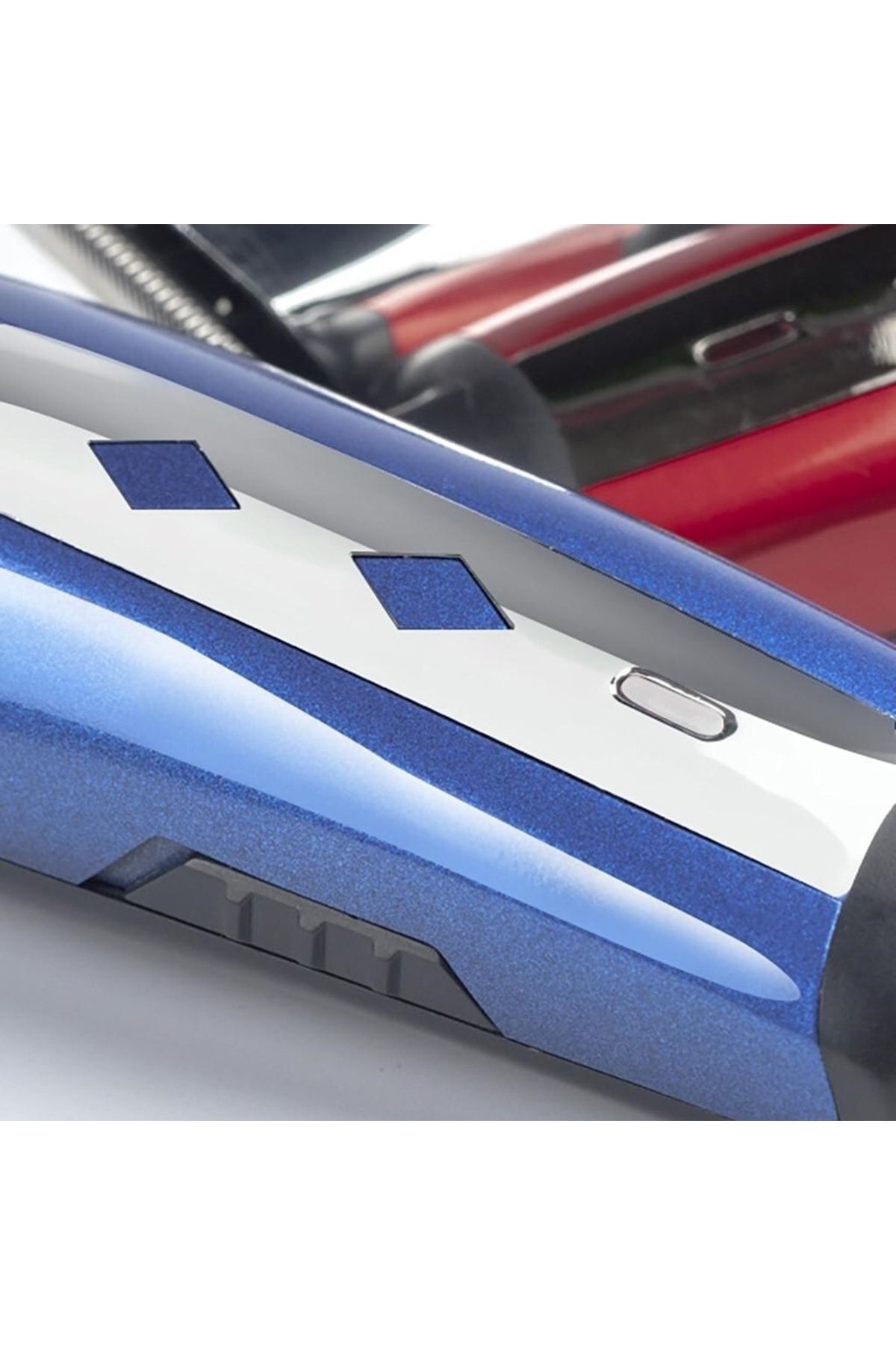 pazariz T-bıçak Saç Sakal Ense Çizim Tıraş Makinesi 9718 Berberlerin Tercihi Minik Dev Mavi