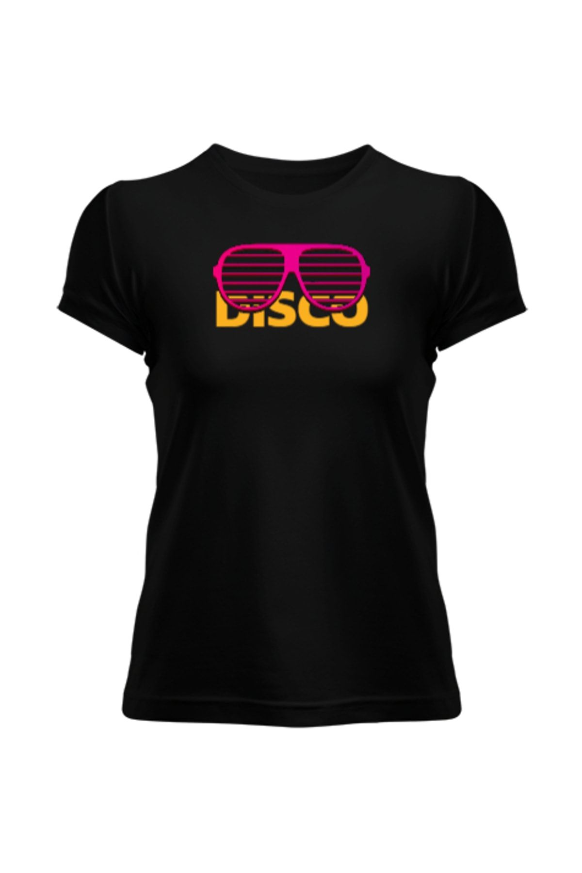 Tisho Dısco Glass Siyah Kadın Tişört