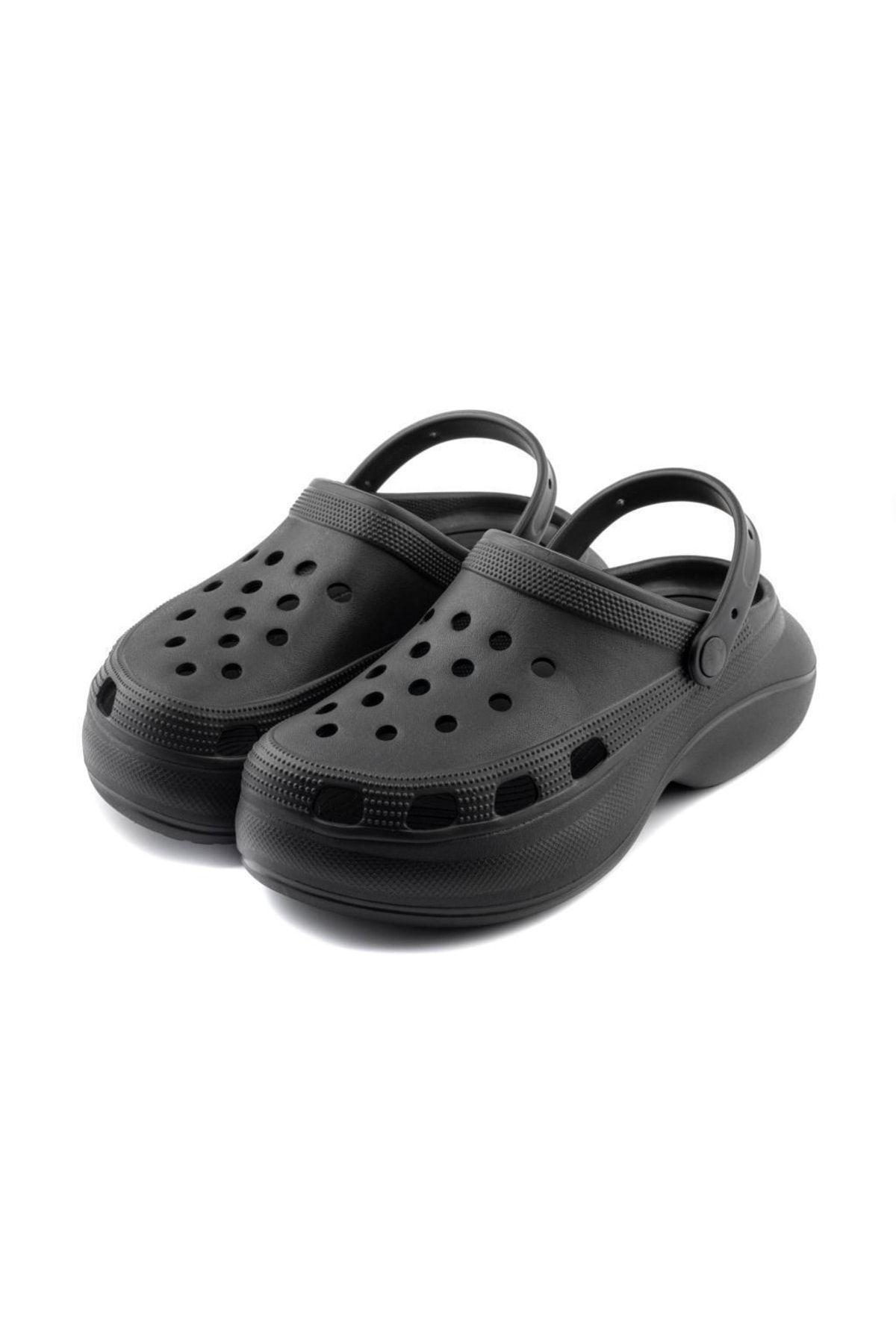 Roy Jones Unisex Hastane Hemşire Aşçı Anatomik Taban Crocs Modeli Sabo Su Geçirmez Tutucu Taban Terl