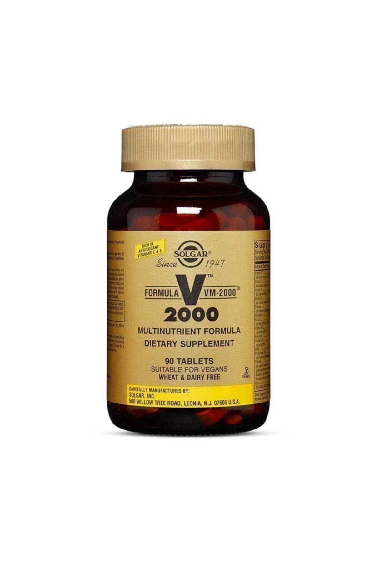 Solgar Vm 2000 Multi Vitamin 90 Tablet