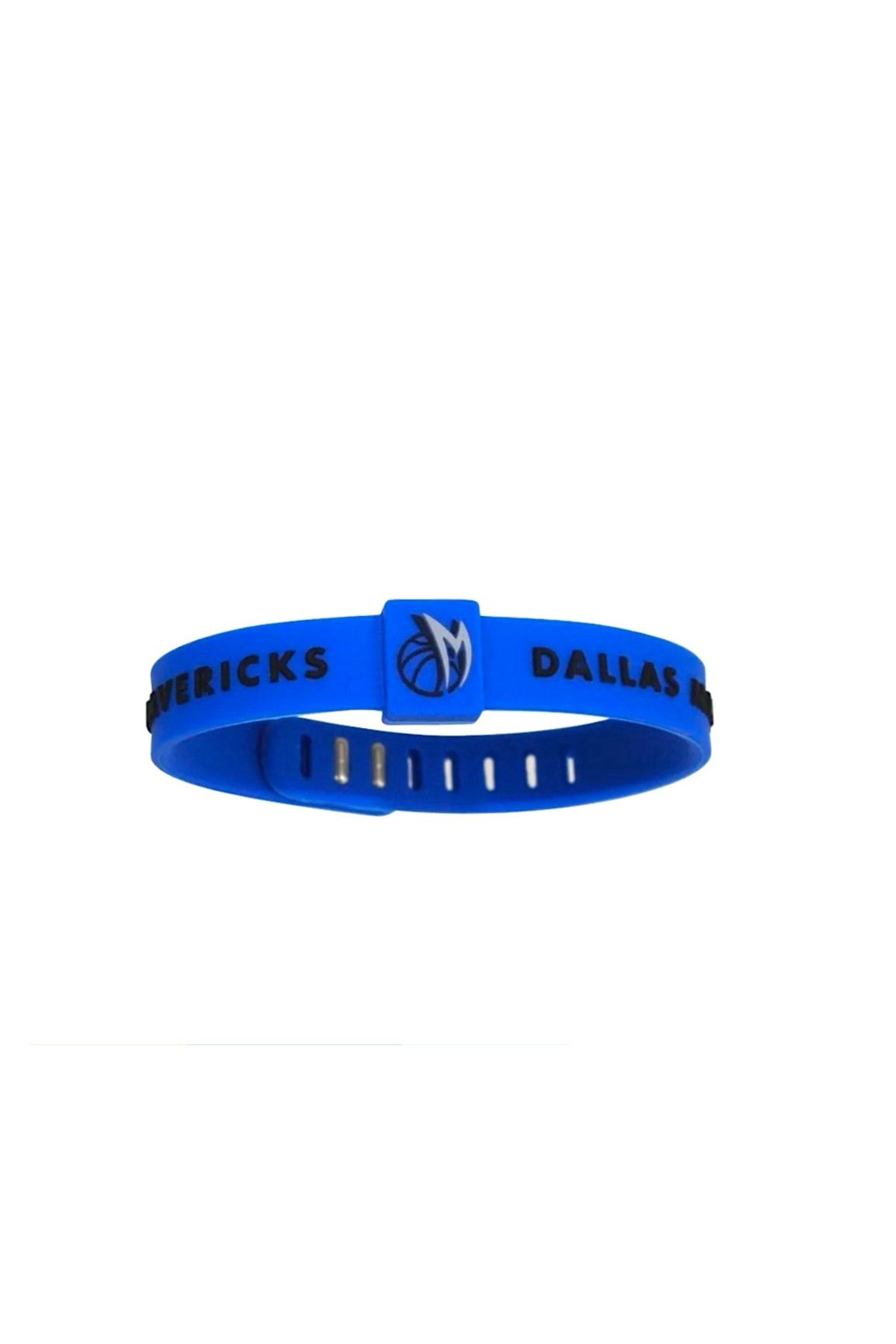 PurpleJam Ayarlanabilir Mavi Dallas Mavericks Basketbol Bileklik
