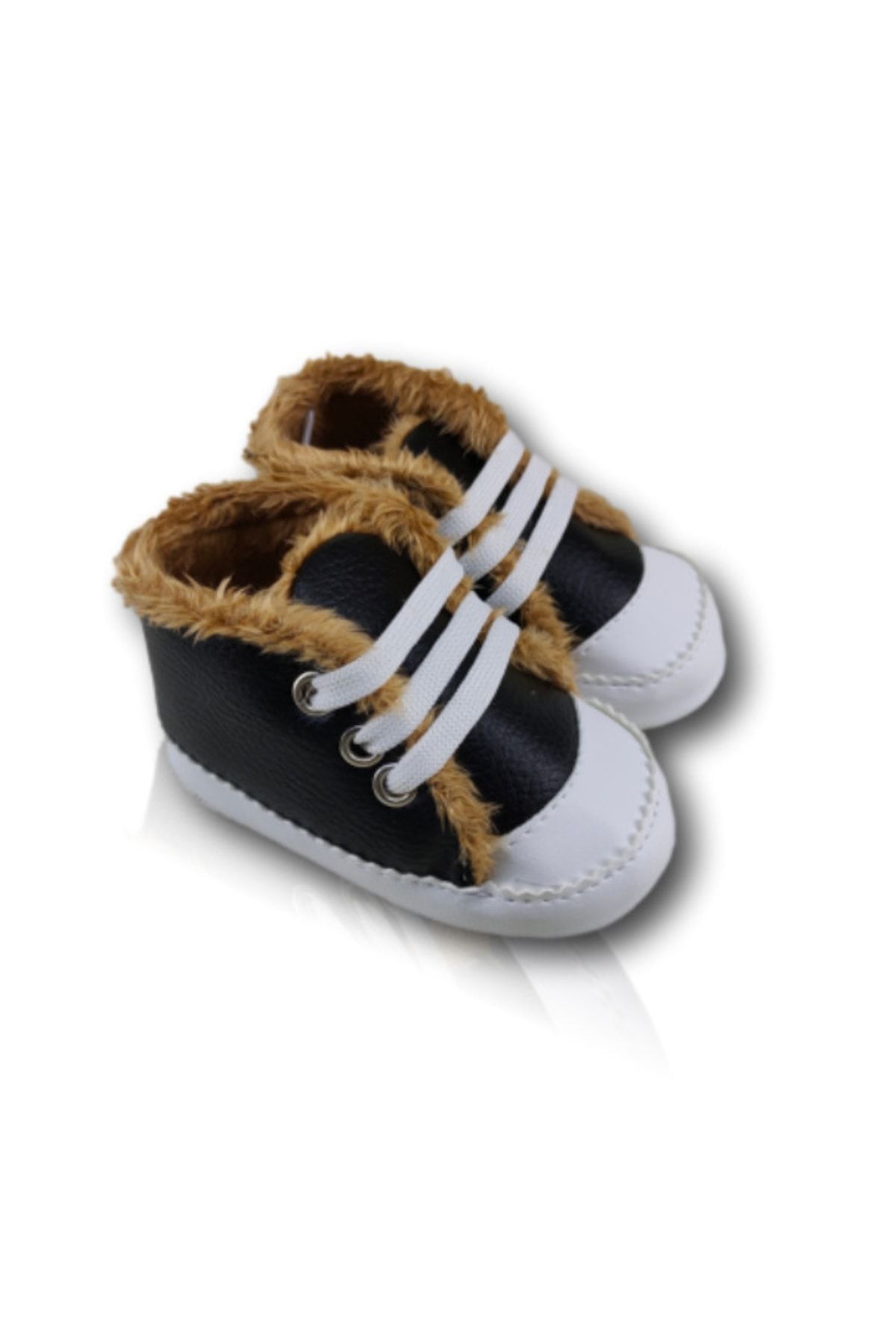 Oscar Baby Kışlık Tüylü Ilkadım Yumuşak Ayakkabı Tabansız