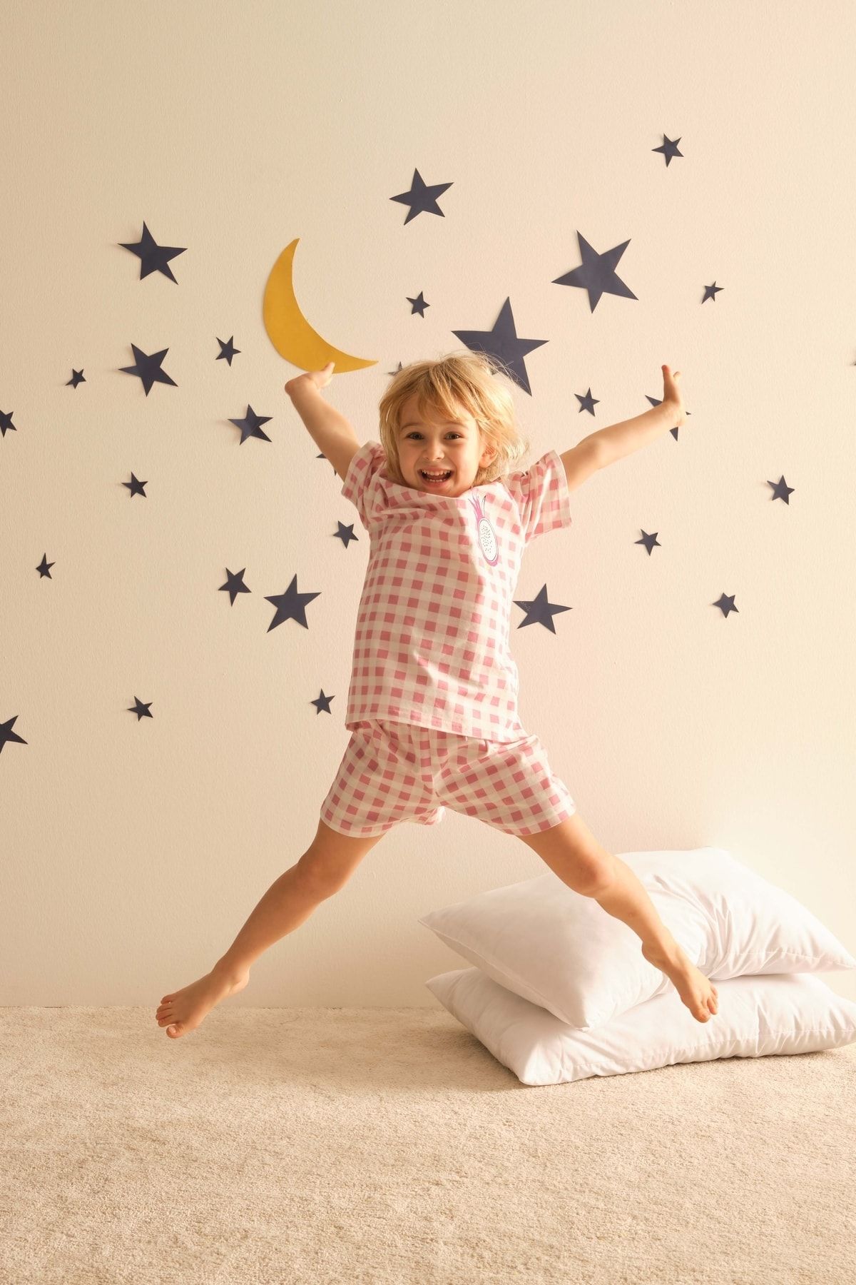Hays Kız Çocuk Kısa Kollu Şortlu Pijama Takımı