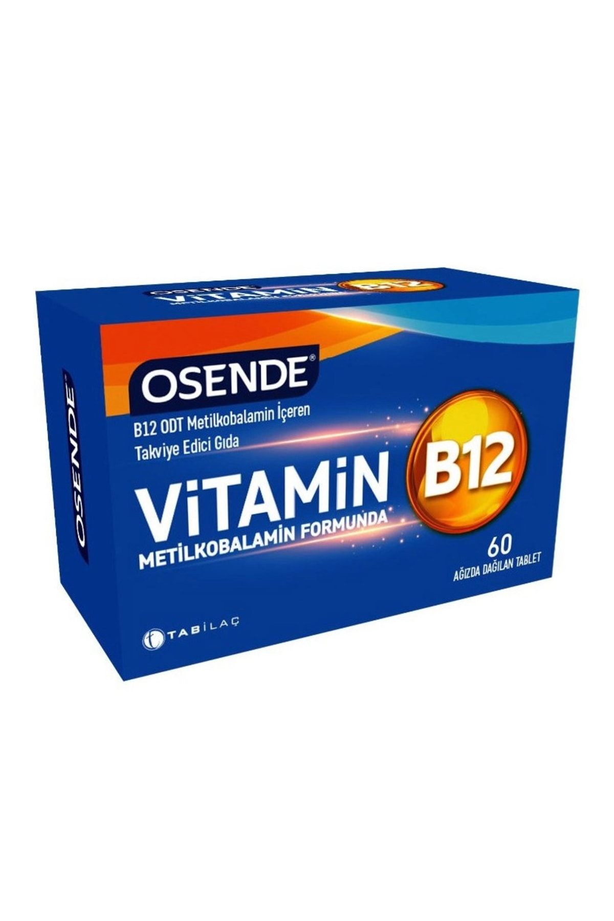 Tab İlaç Osende Metilkobalamin B12 Vitamini 60 Tablet