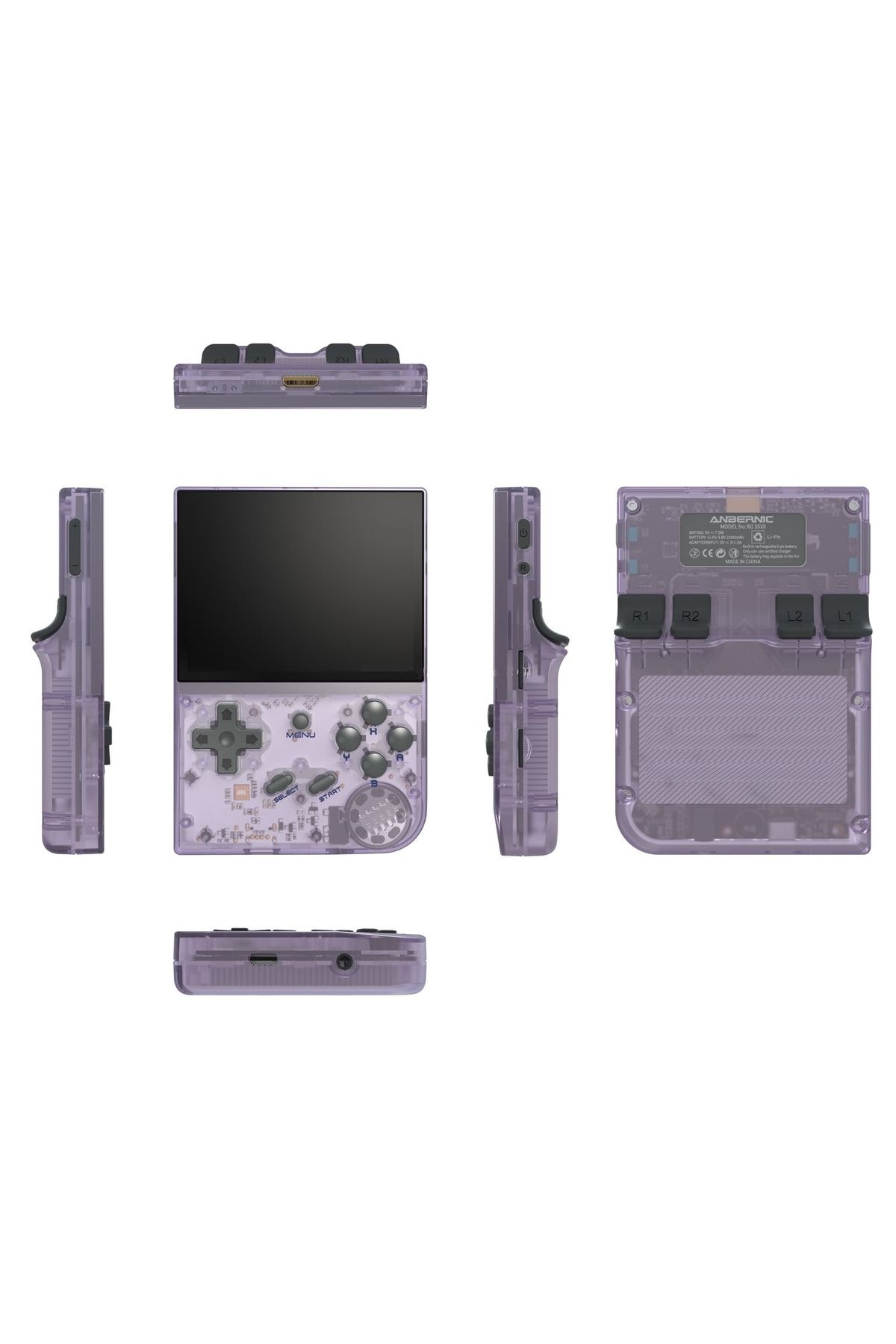 ANBERNIC Rg35xx Retro Tv Uyumlu El Oyun Konsolu Game Boy Nintendo Playstation Arcade RG35XX