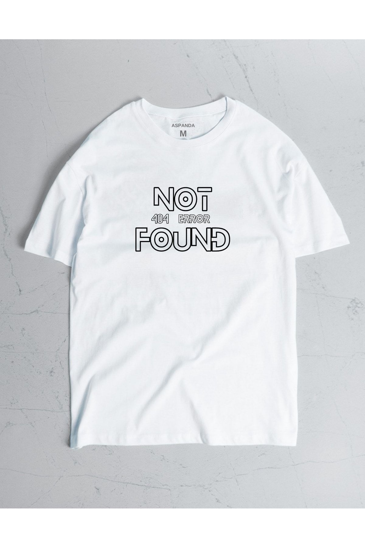 LEGION 404 Not Found Baskılı Oversize T-shirt