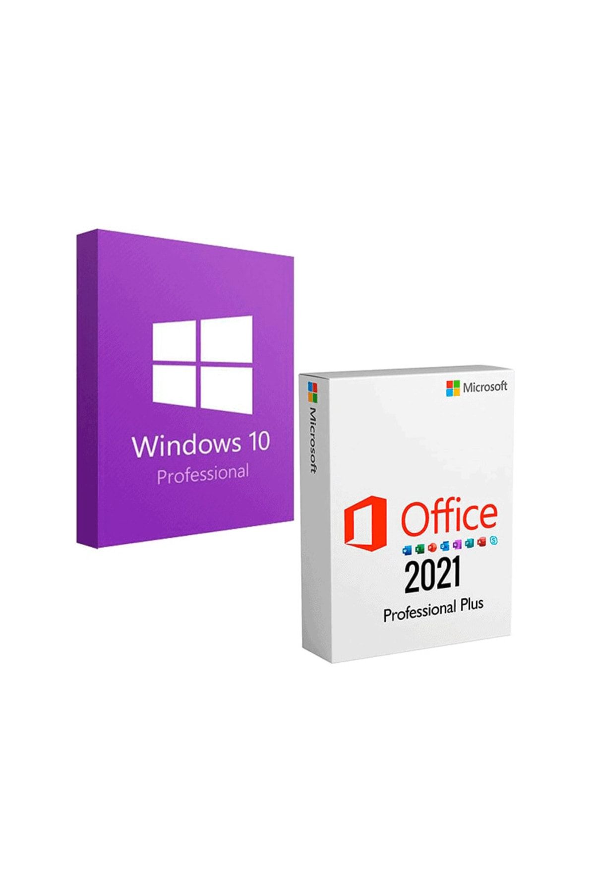 Microsoft Windows 10 Pro Fqc-09525 + Office 2021 Pro Plus 269-09050 Oem Esd Dijital Lisans