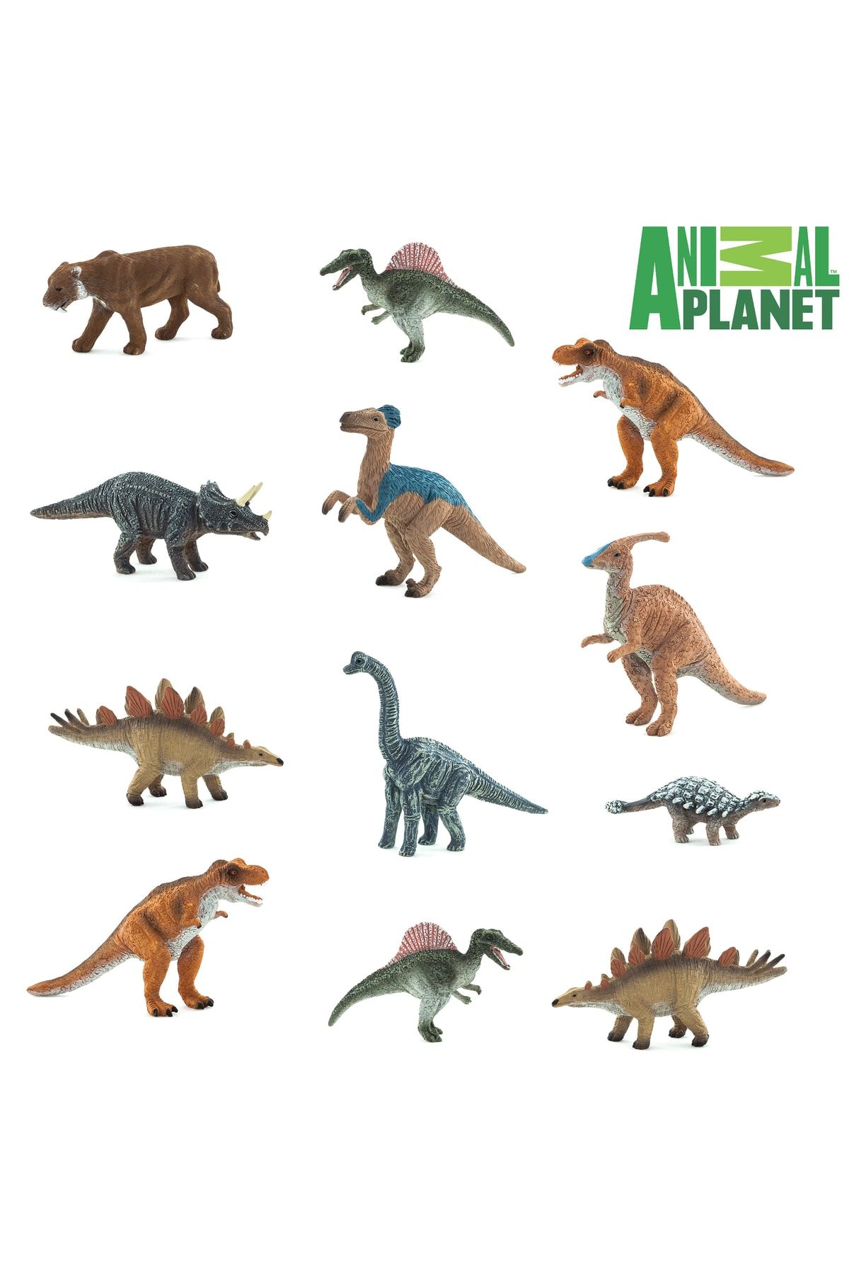 Animal Planet Dinozor Figürü (12'Lİ SET)