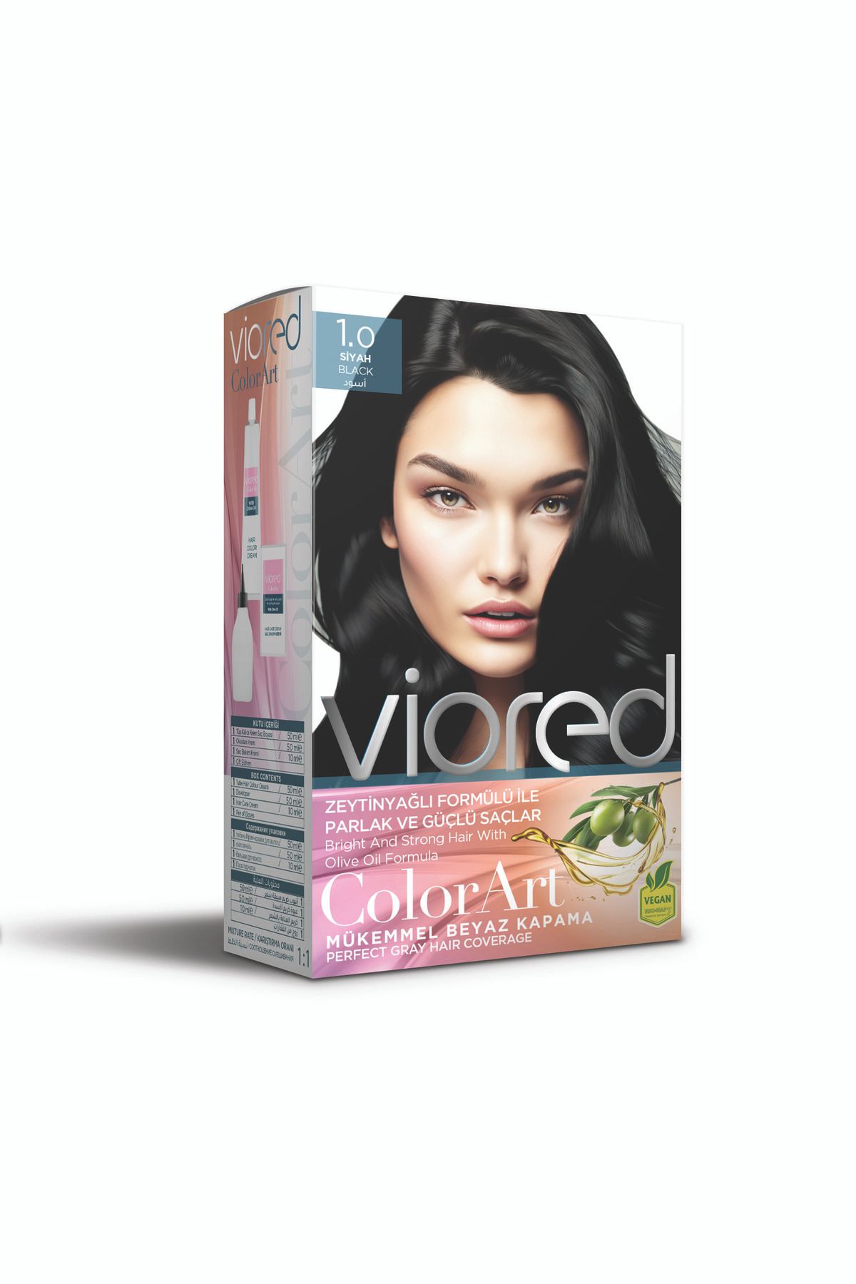 Lilafix Viored Color Art 1.0 Siyah Saç Boyası