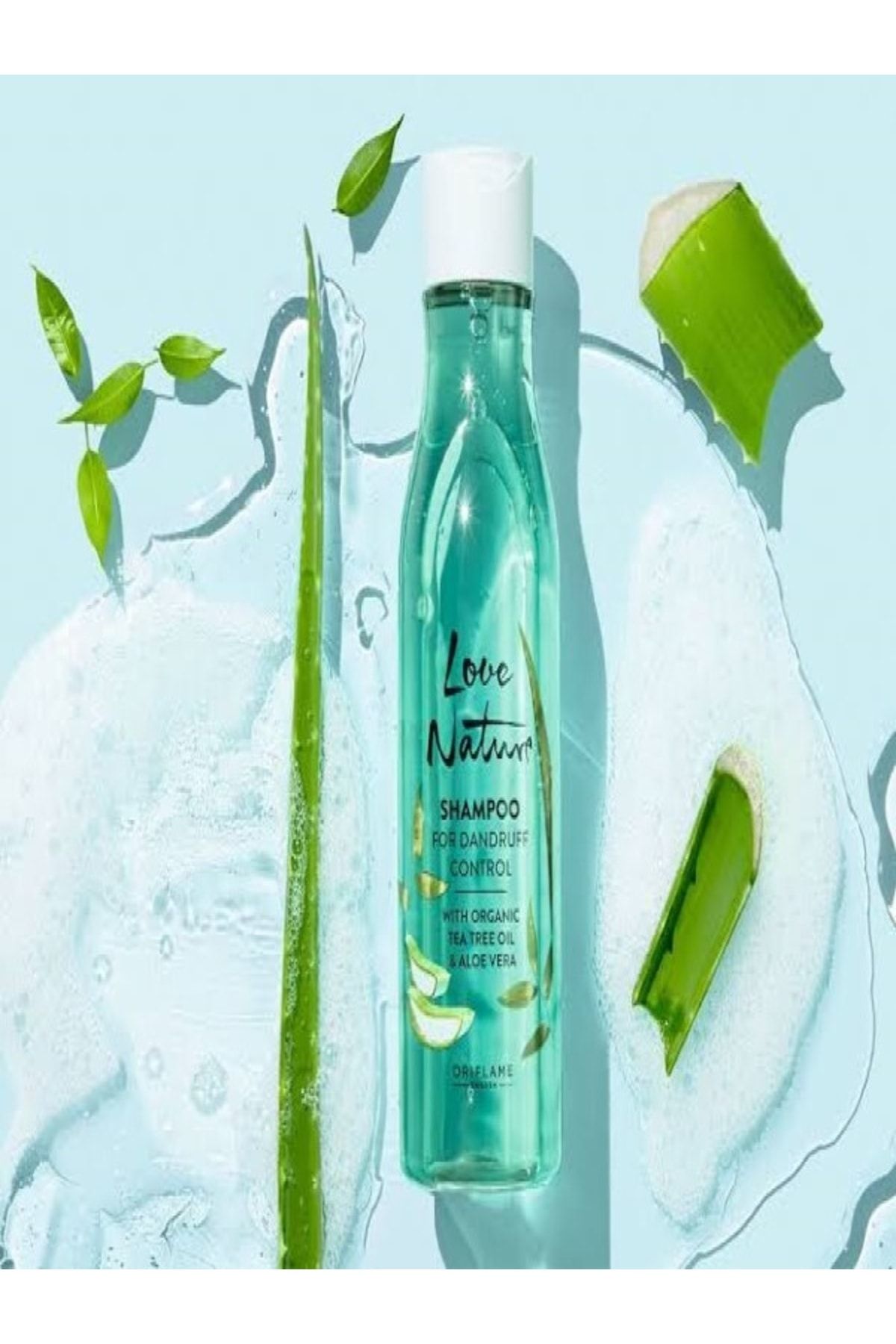 Oriflame Love Nature Kepekli Saçlar Için Organik Aloe Vera Ve Çay Ağacı Özüne Sahip Şampuan