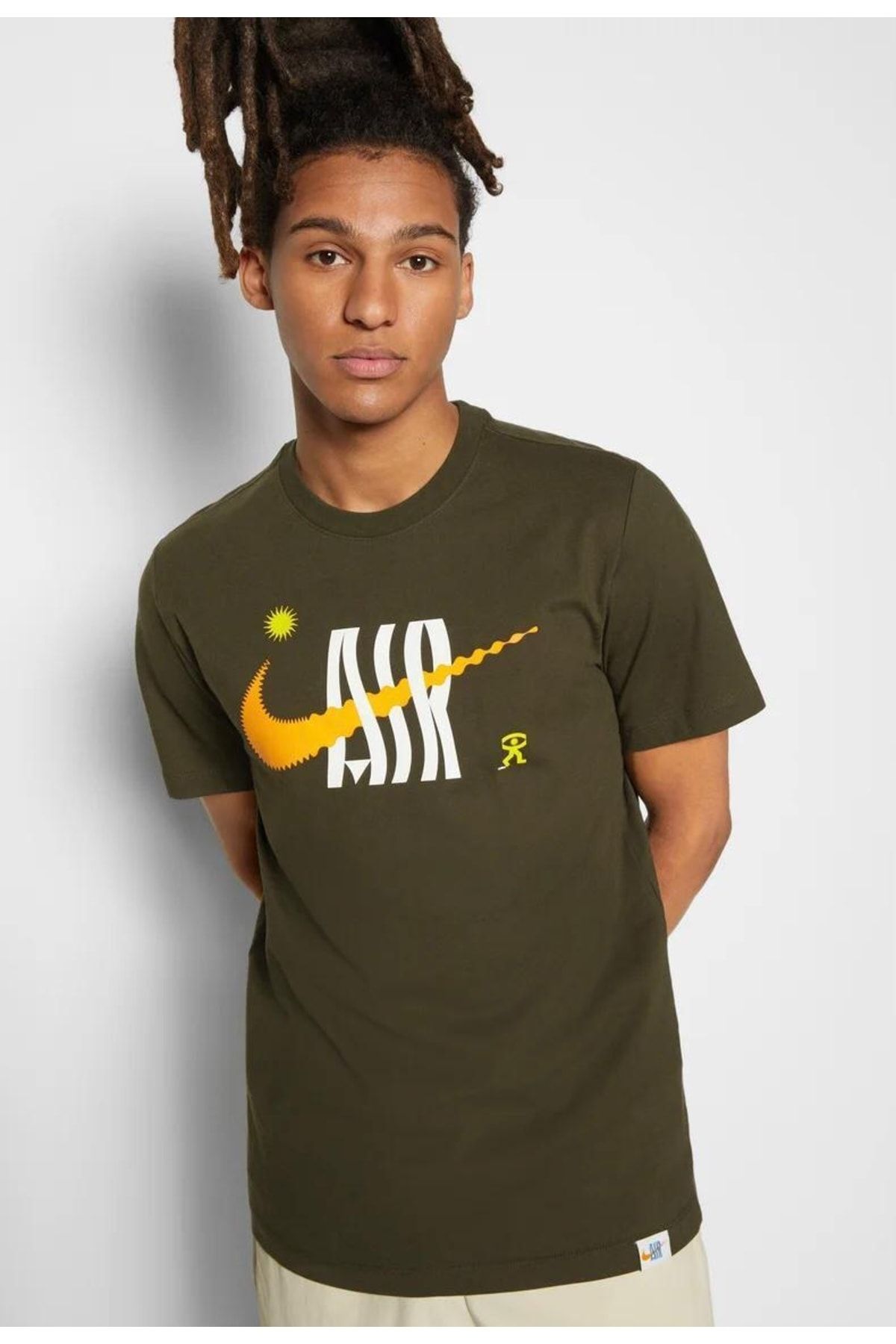 Nike Sportswear Dna Erkek Yeşil T-shirt
