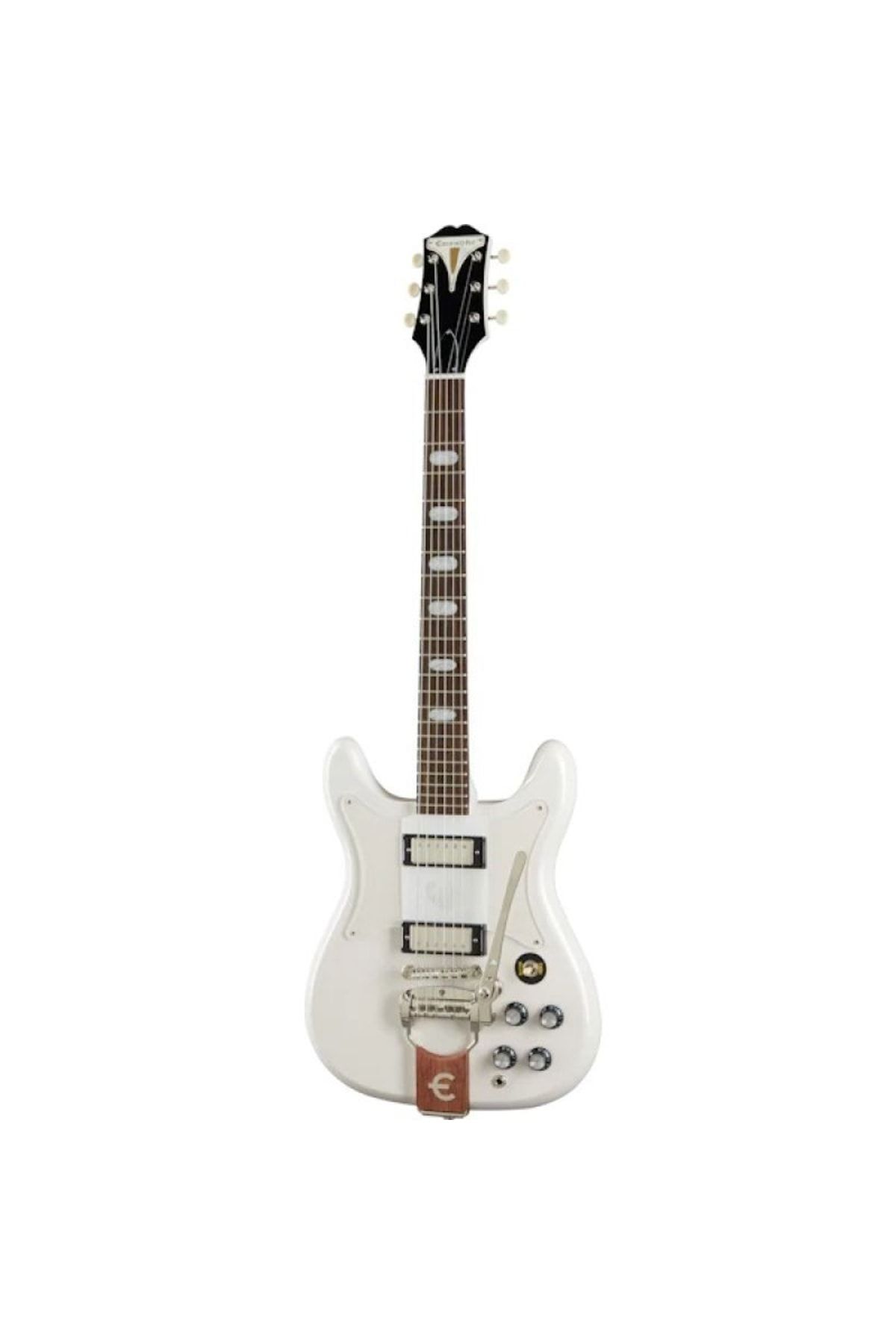 Epiphone Crestwood Custom Tremotone Elektro Gitar (polaris White)